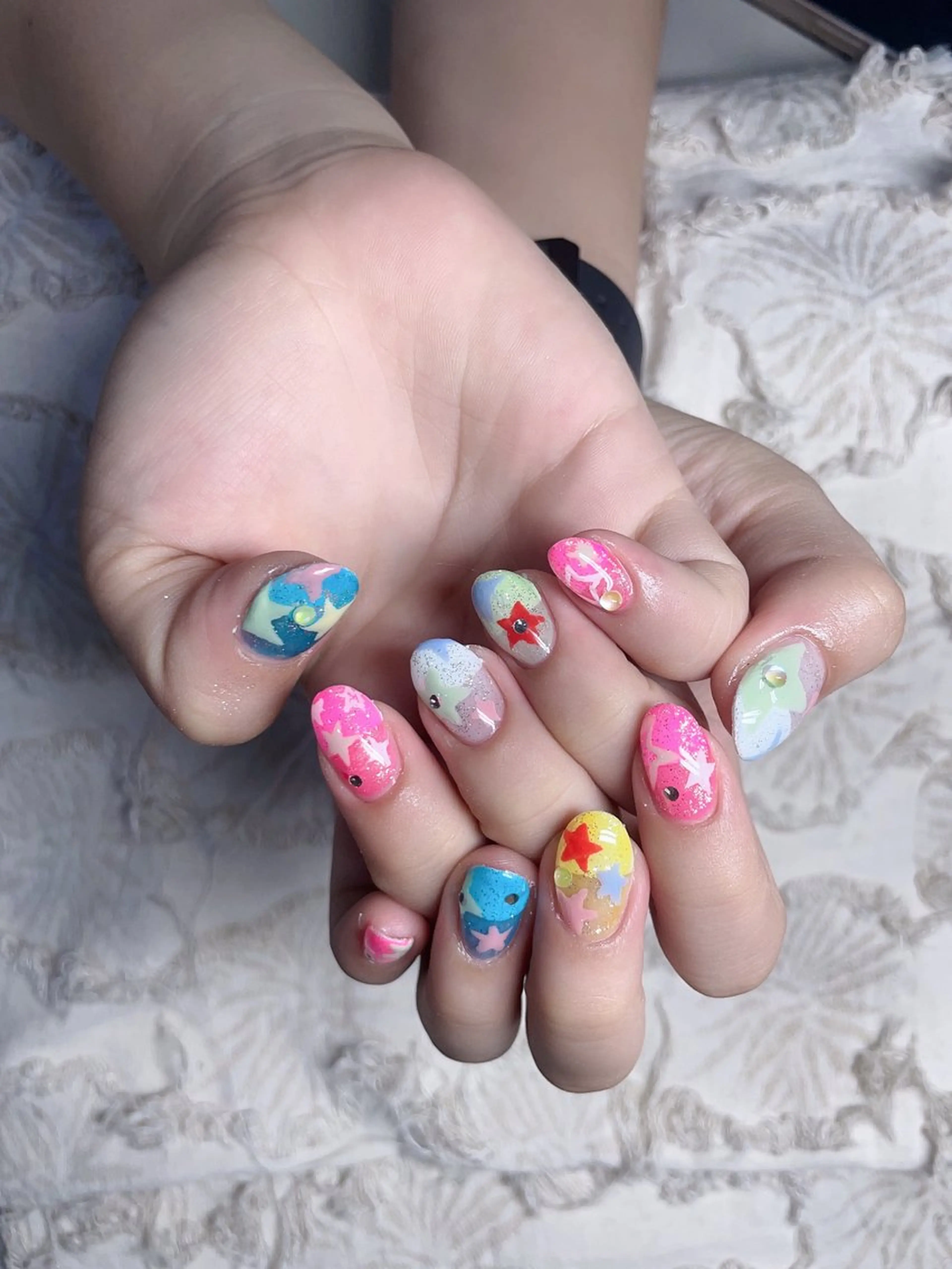 ネイル 神田 ココナッツのネイルデザイン