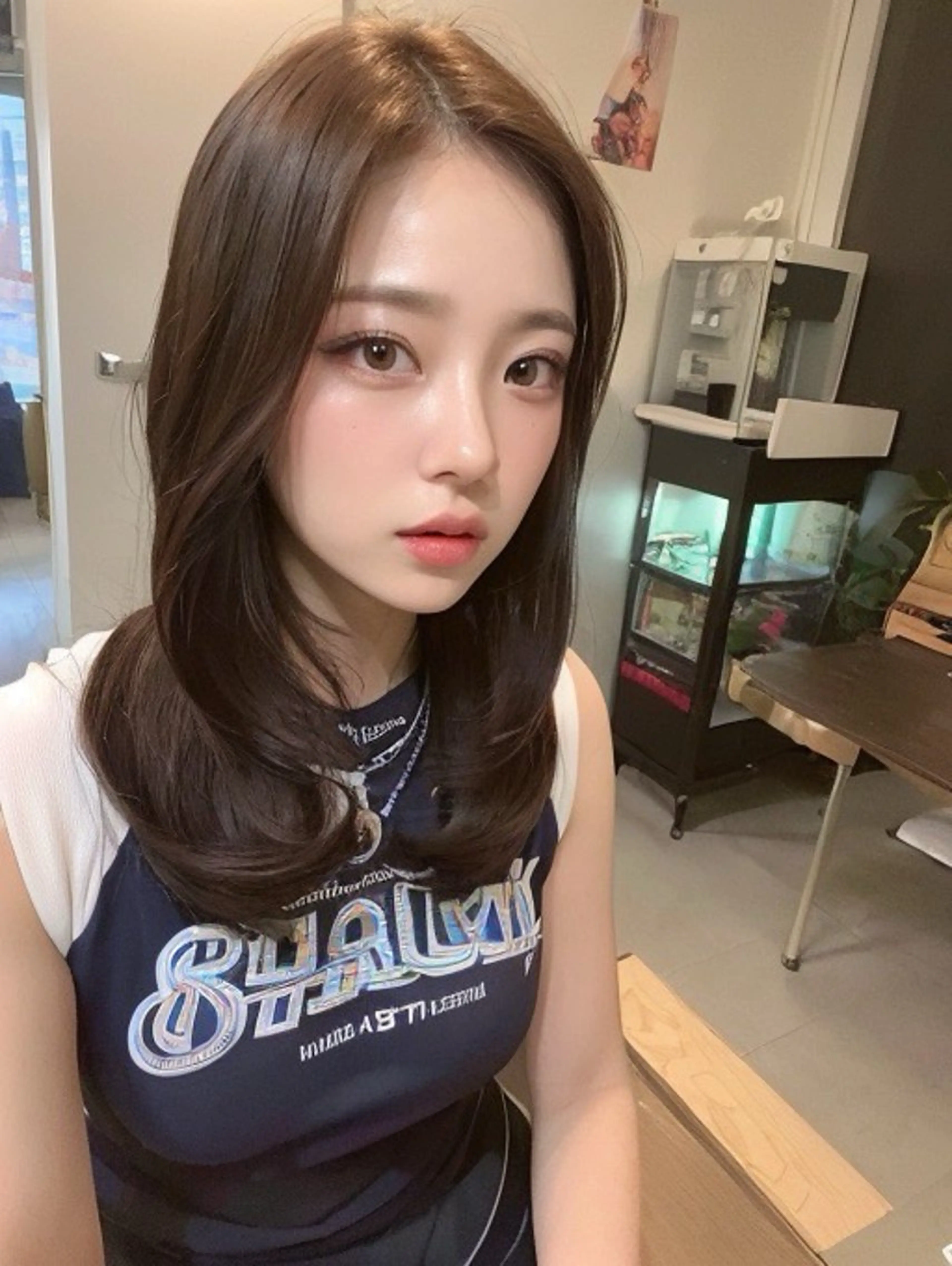 セミロング 🔷メンズ推し🔷 遠藤暖大のヘアスタイル