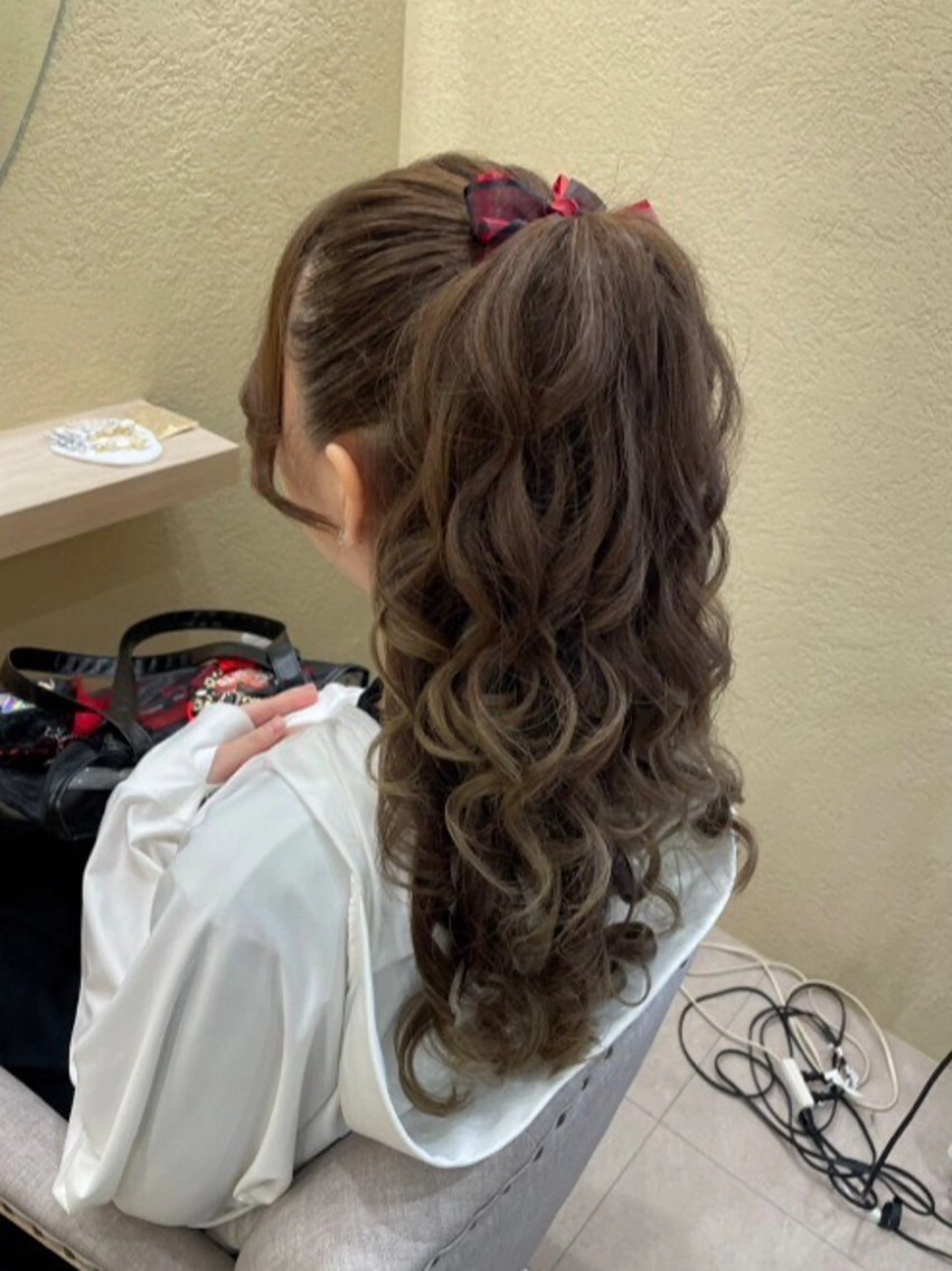 セミロング ヘアアレンジ ヘアセット Ranri(ランリ) 名駅/名古屋のヘアスタイル