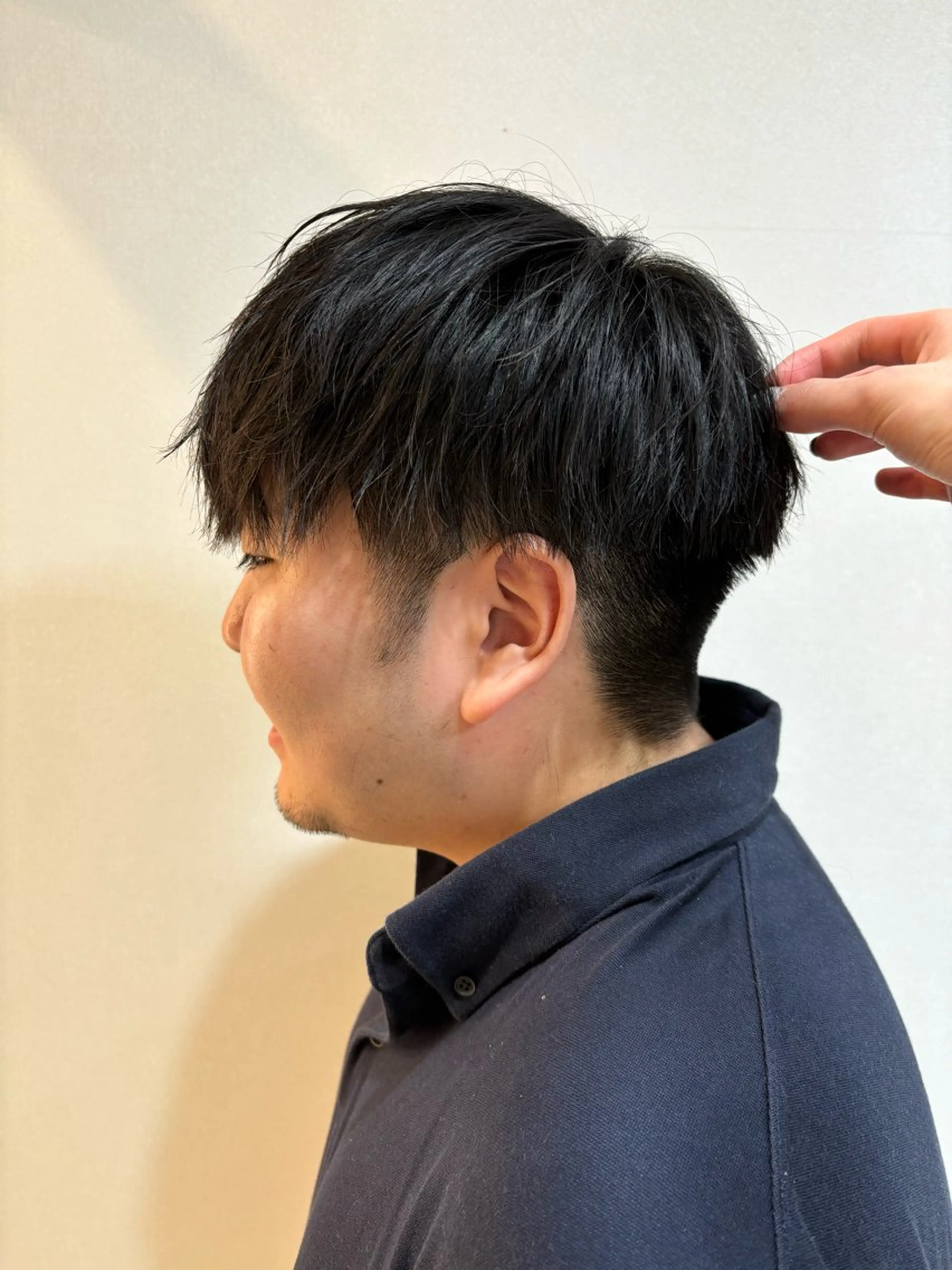 ショート メンズ マッシュ 札幌パーマ 髪質改善/後藤海音のヘアスタイル