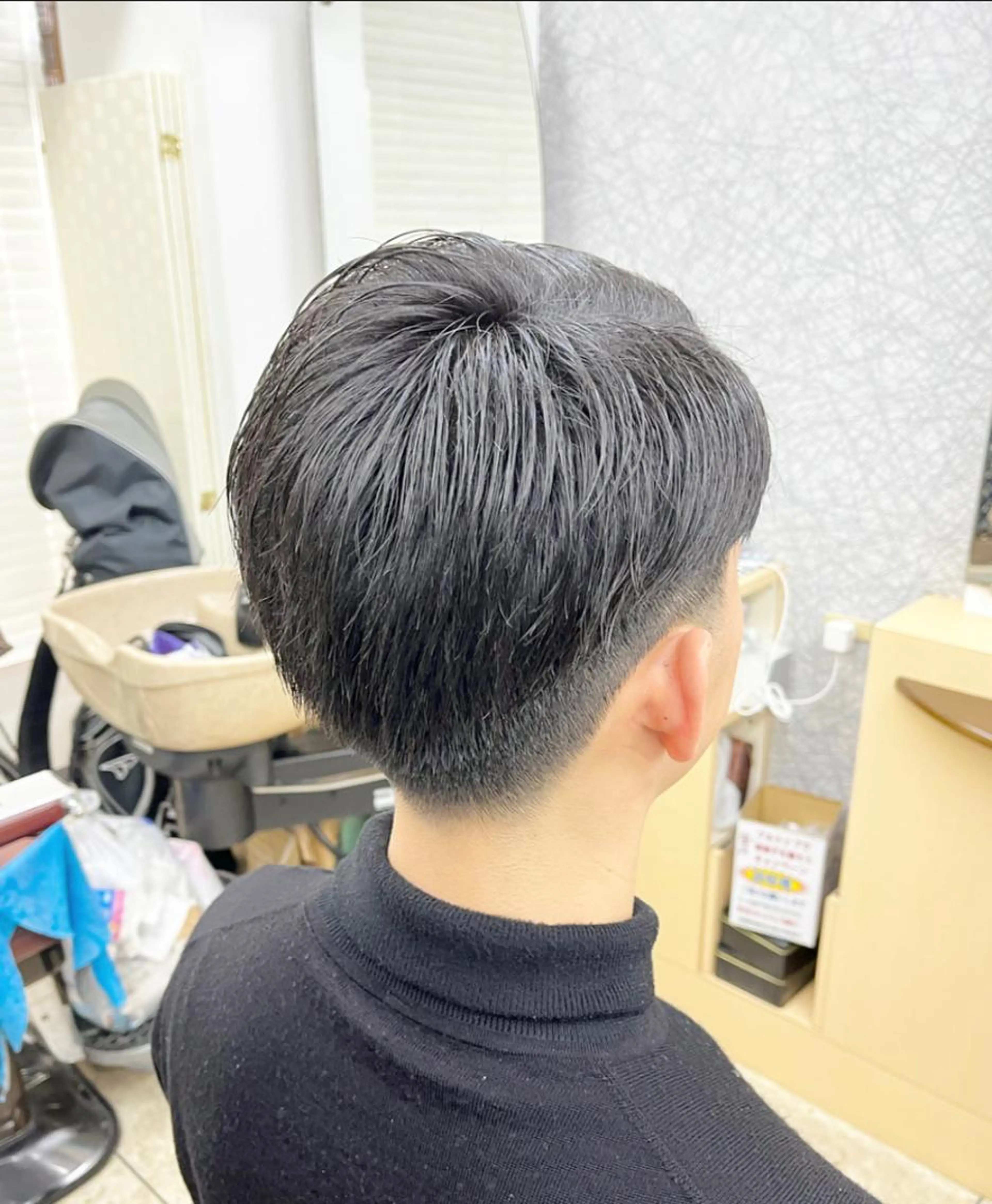 【フルコース】メンズカット＋シャンプー＋シェービング＋ブローセットの写真