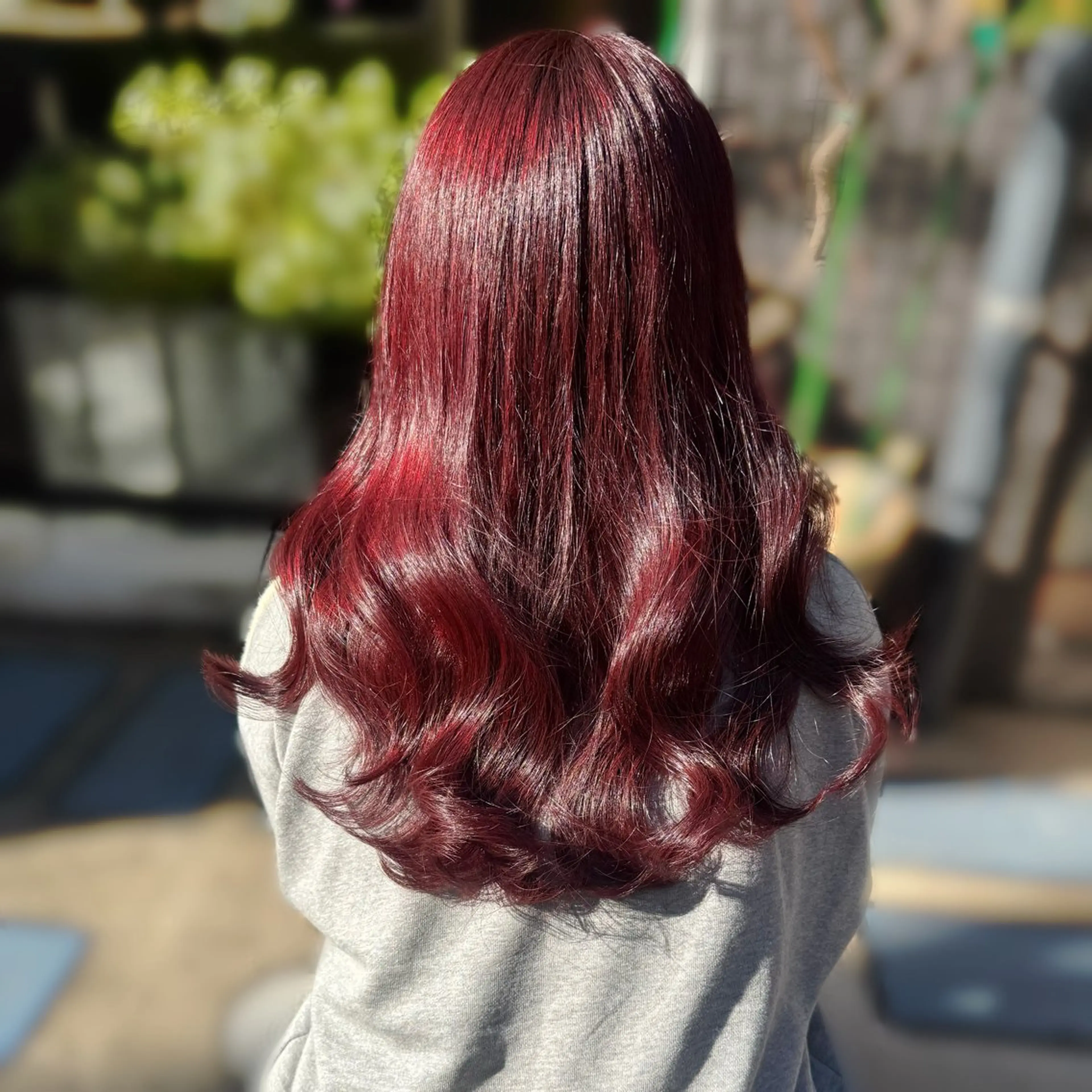 セミロング カラー カット ヘアカラー トリートメント kana ブリーチなしカラー✨のヘアスタイル