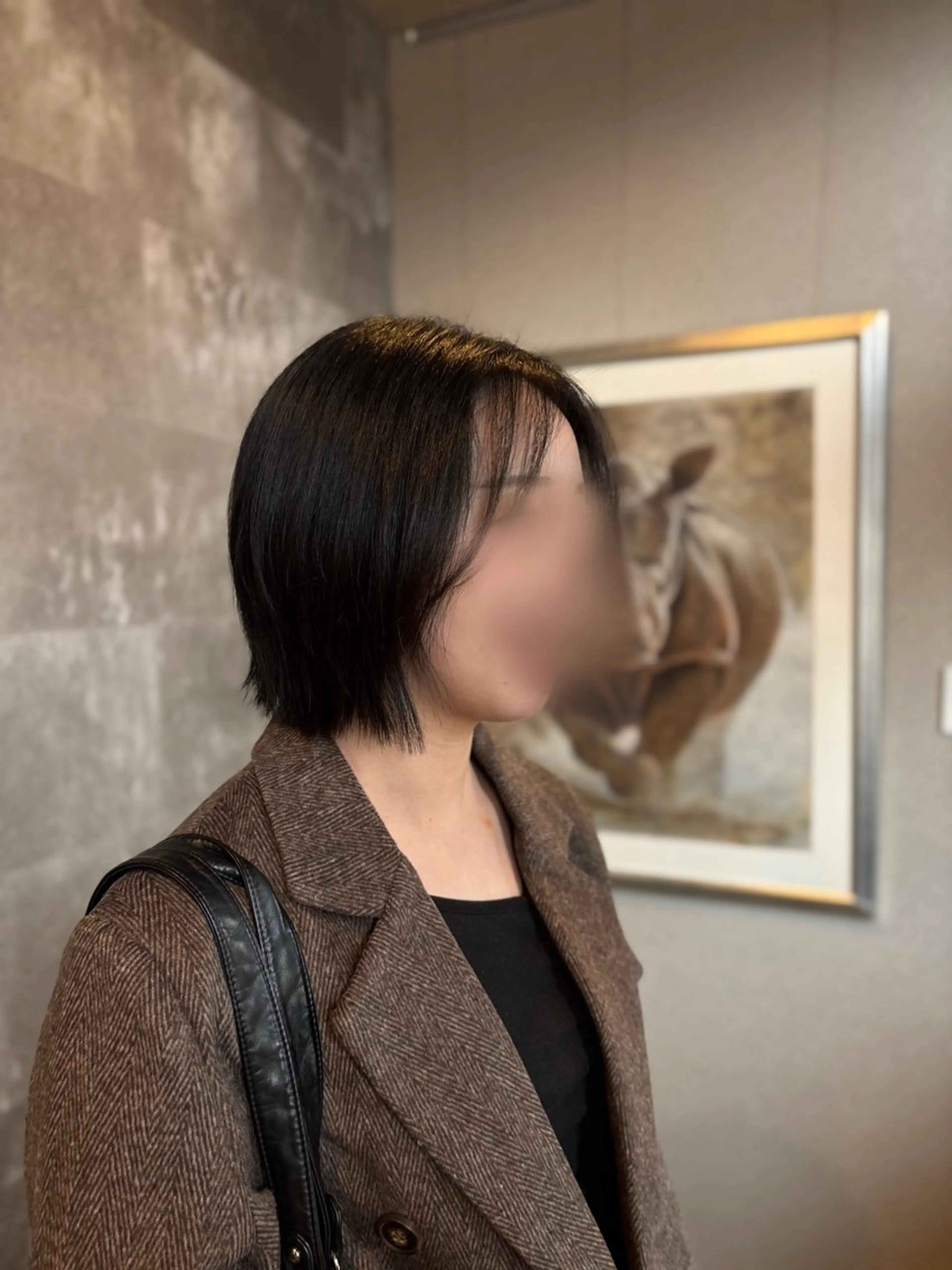 ショート レイヤーカット カット cyaco g【チャコ ジー】所属・ヤマノウチ アヤカのヘアスタイル