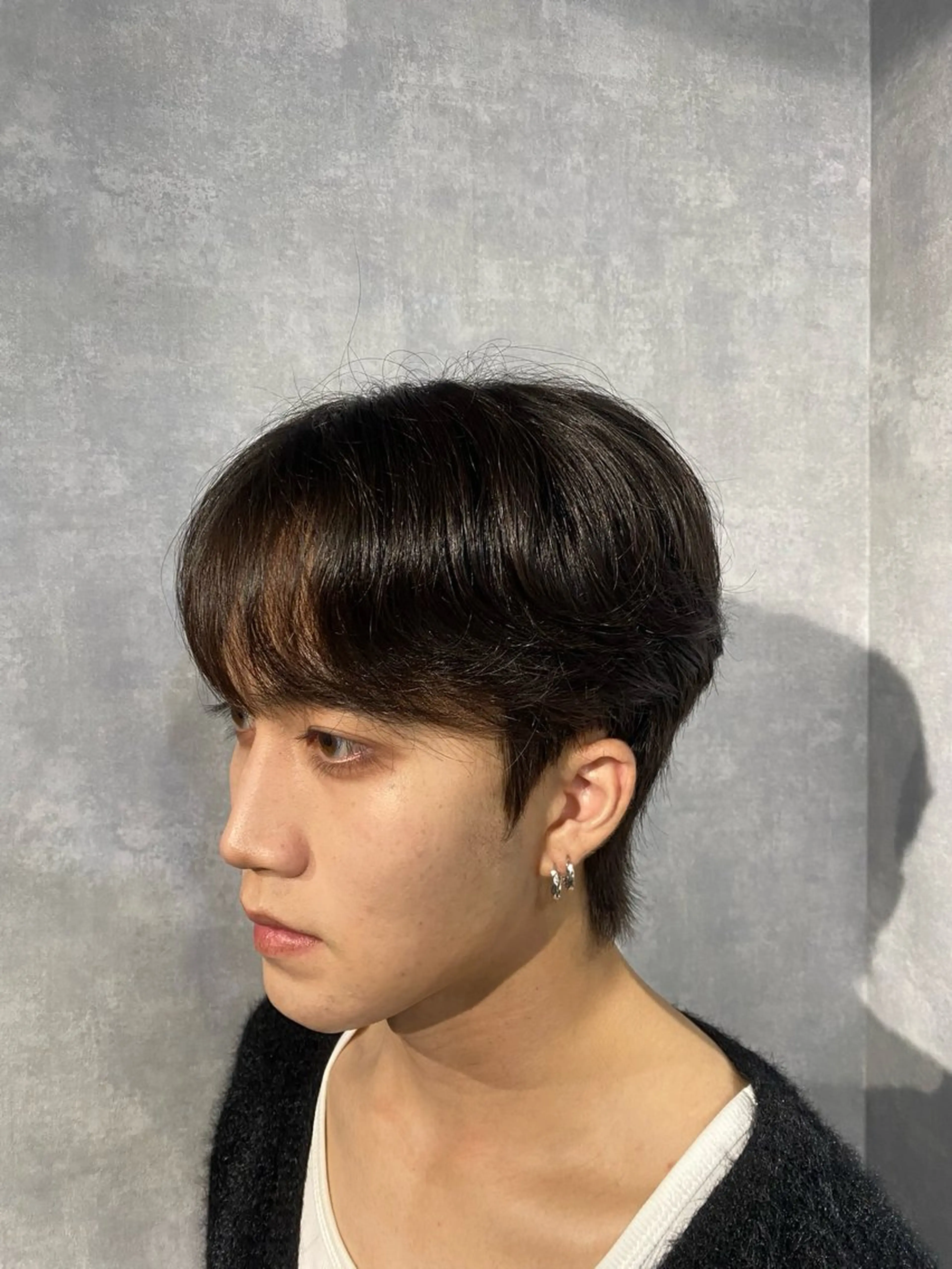 メンズ カット パーマ 和 ／韓国メンズスタイルのヘアスタイル