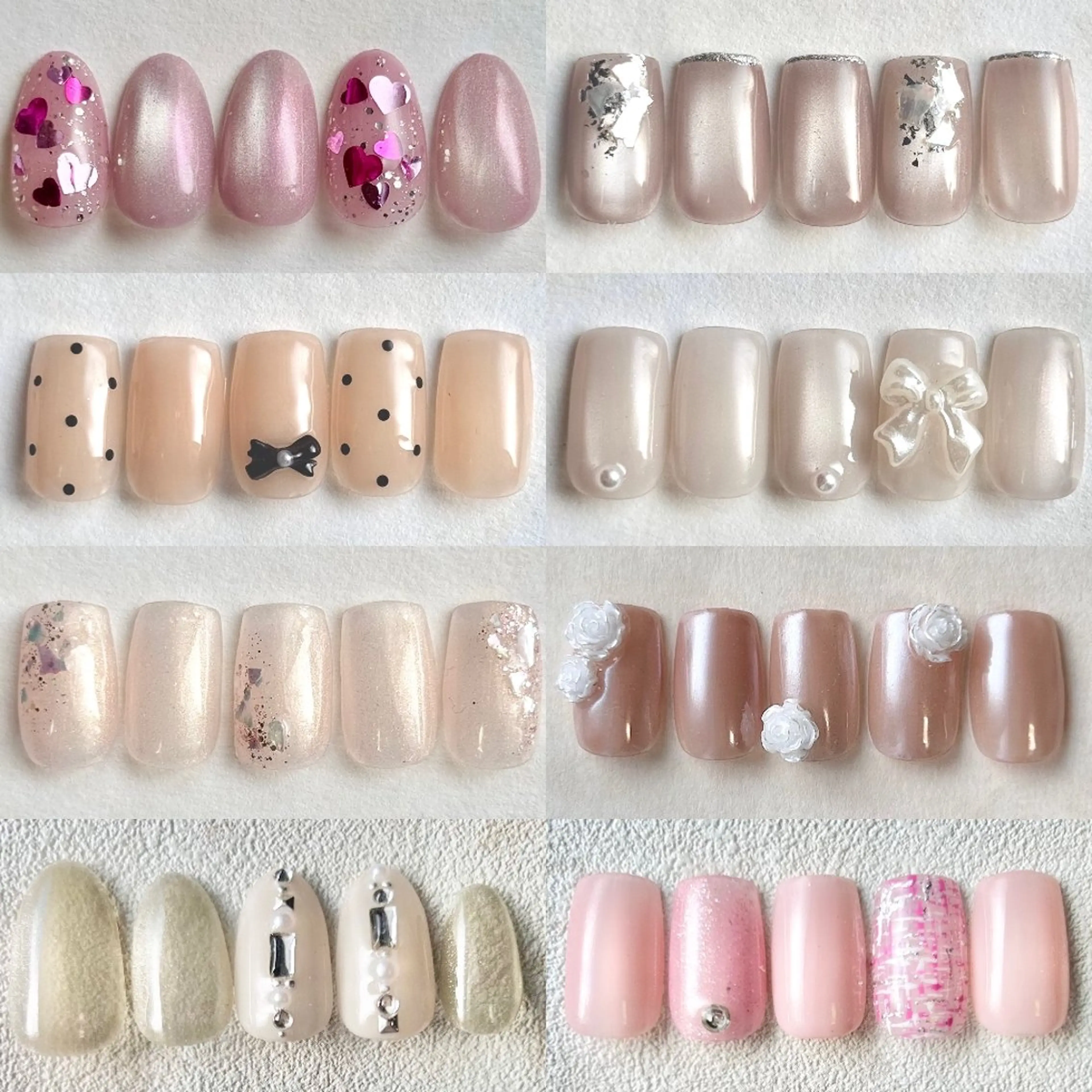 ネイル アートネイル ジェルネイル ガーリー オフィスネイル ハンドネイル muum_nail 新宿2分 三丁目1分のネイルデザイン