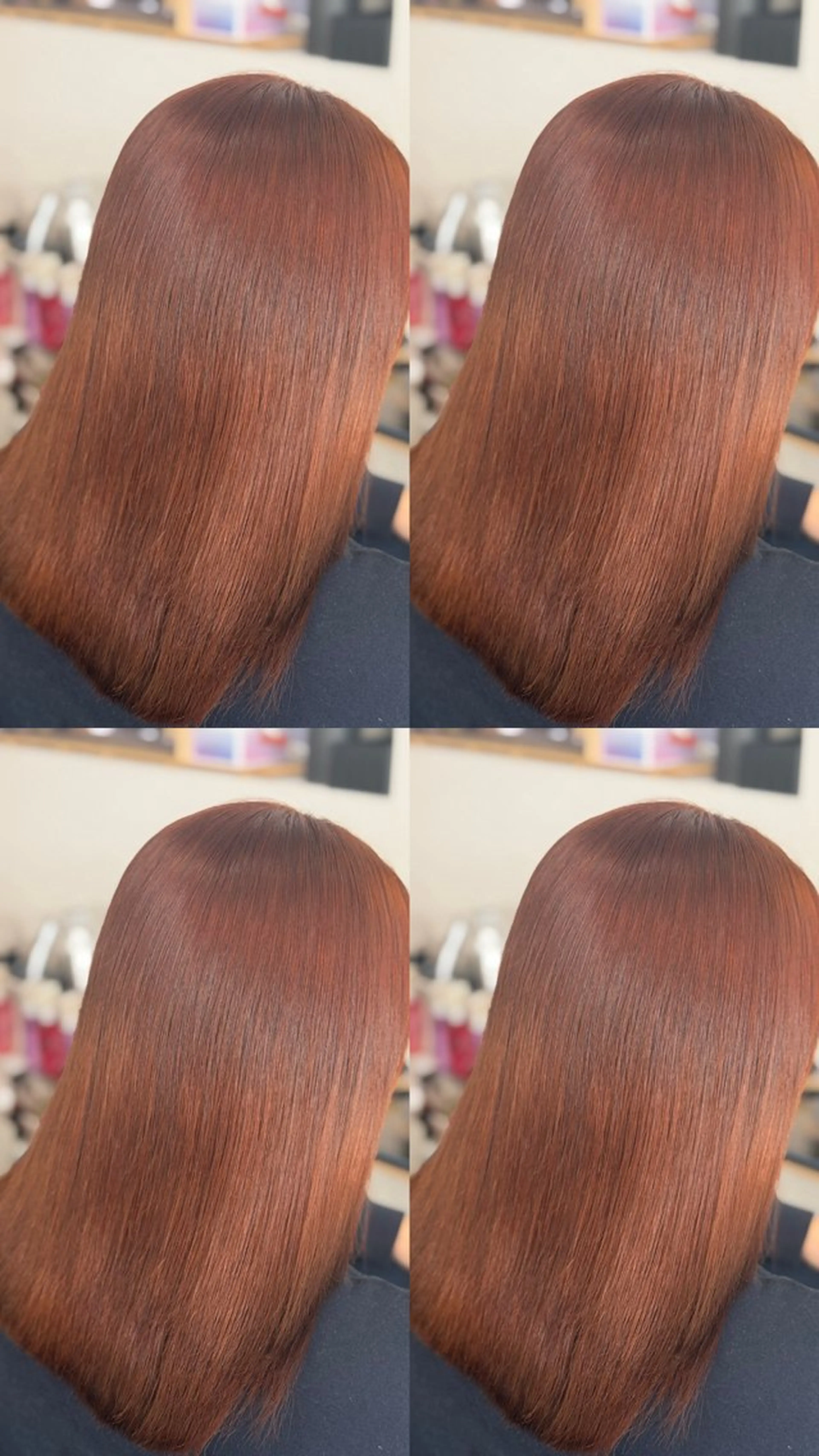 ミディアム ヘアカラー 髪質改善🪽 森川☜ ☜ のヘアスタイル