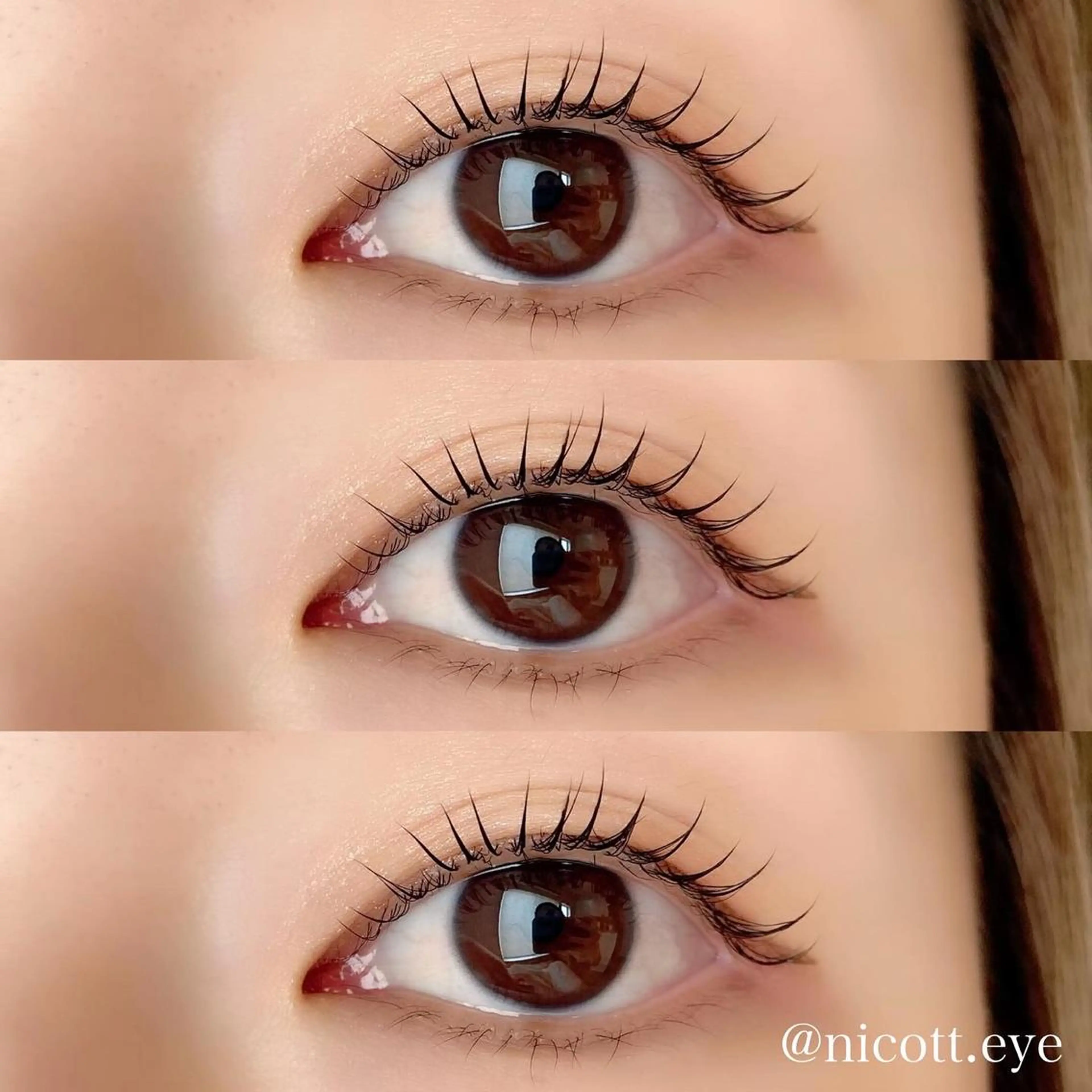 マツエク・マツパ まつげパーマ 安藤 真結香のマツエク・マツパデザイン