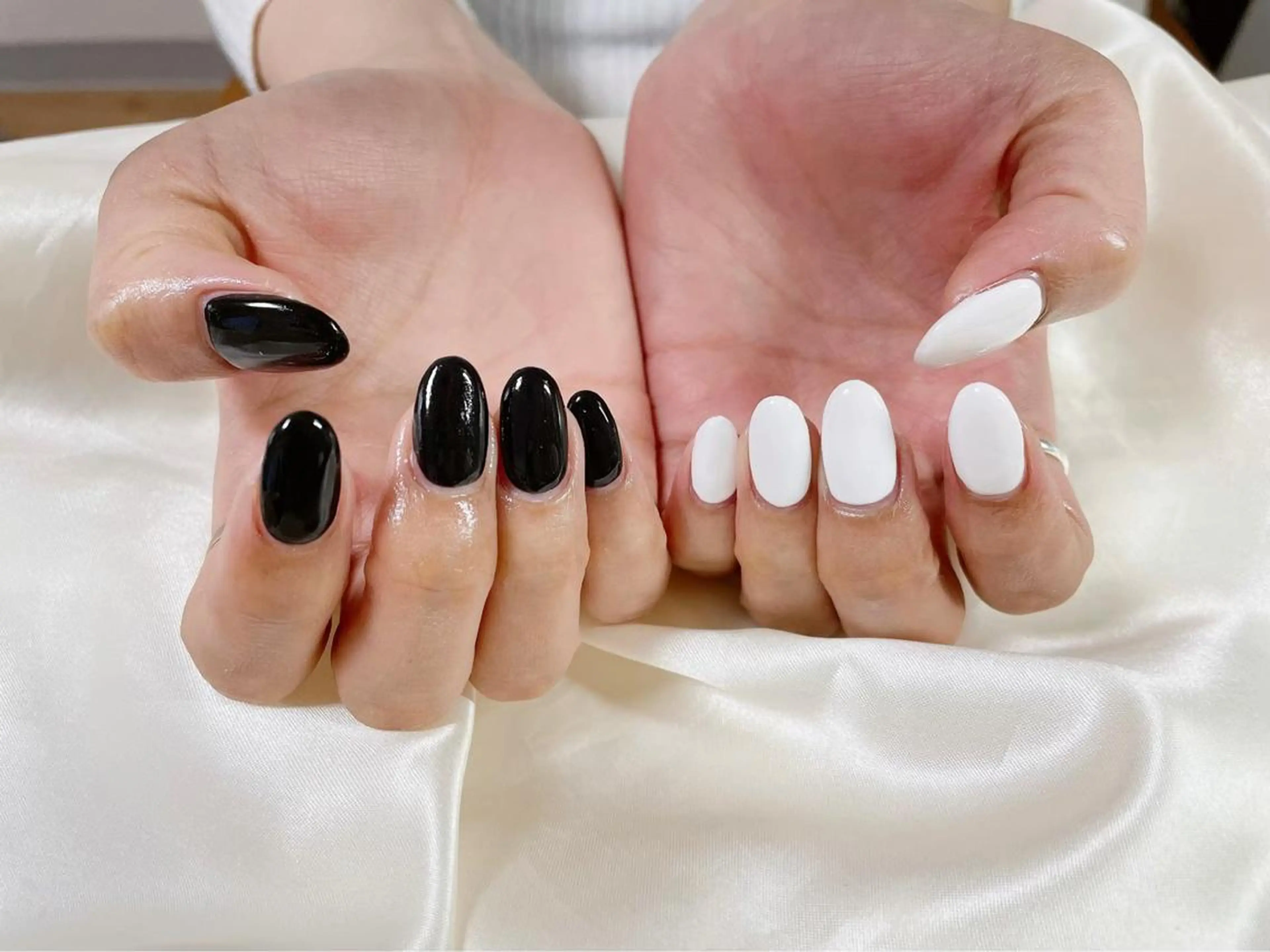 ネイル フットネイル ジェルネイル 韓国ネイル マグネットネイル ミラーネイル Mogu nail 二子玉川のネイルデザイン