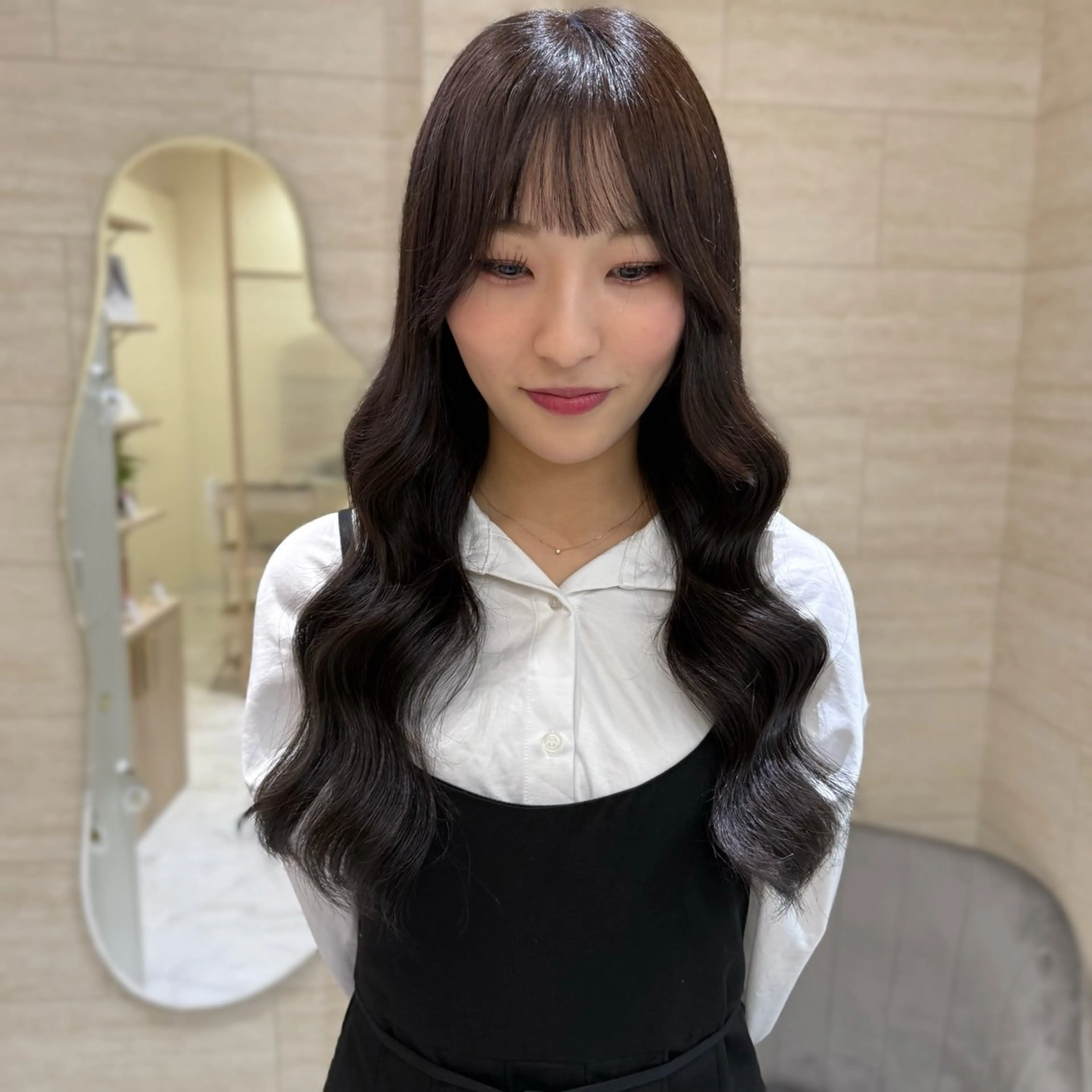 ロング カット ヘアカラー トリートメント Zina 熊本店 ワンホン/Juranのヘアスタイル