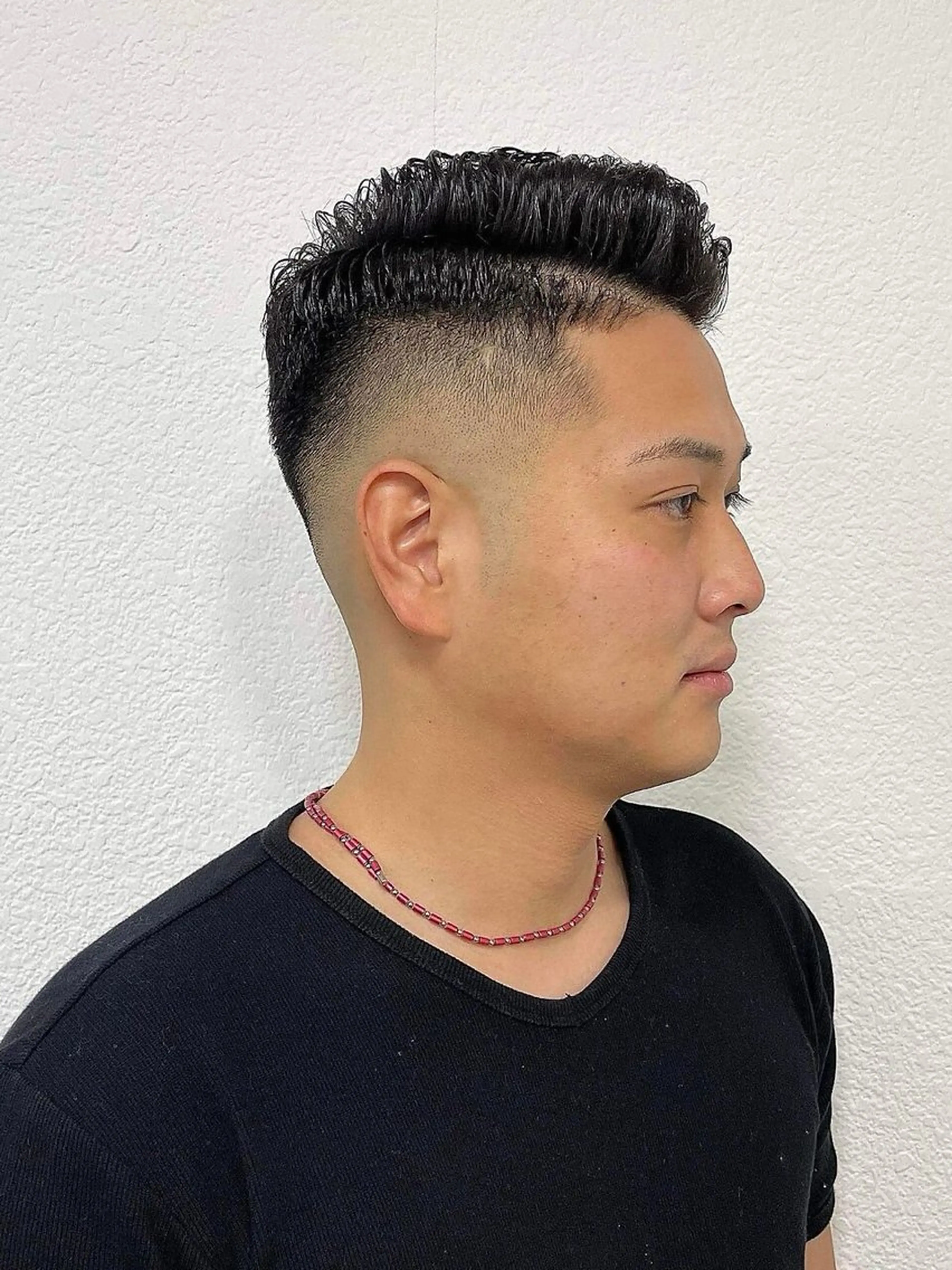 ショート BARBER STYLES 町田店所属・濡れパン緩パンアイロ ンパーマ💈小山のヘアスタイル