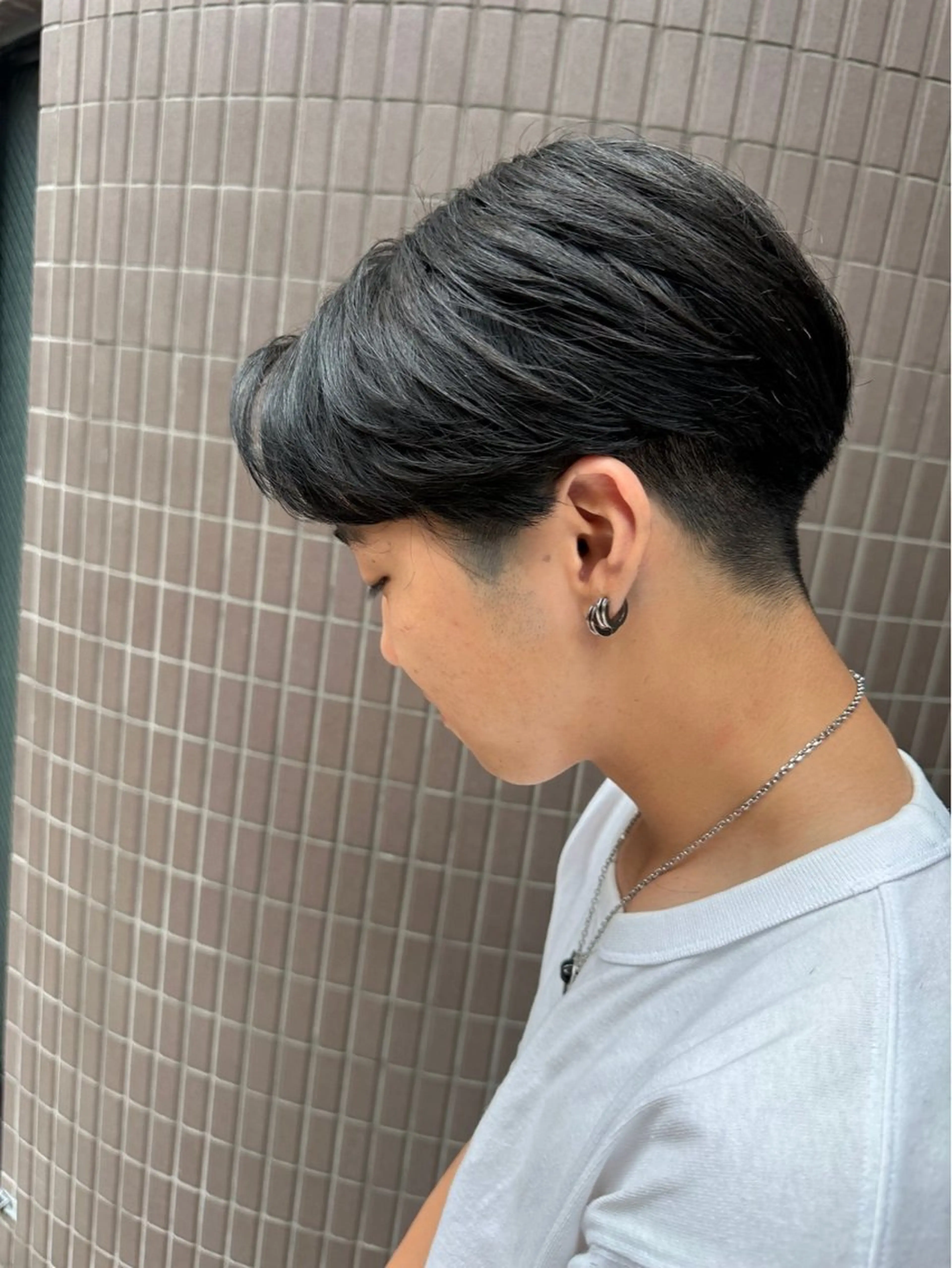 カラー メンズ 加本 翼のヘアスタイル