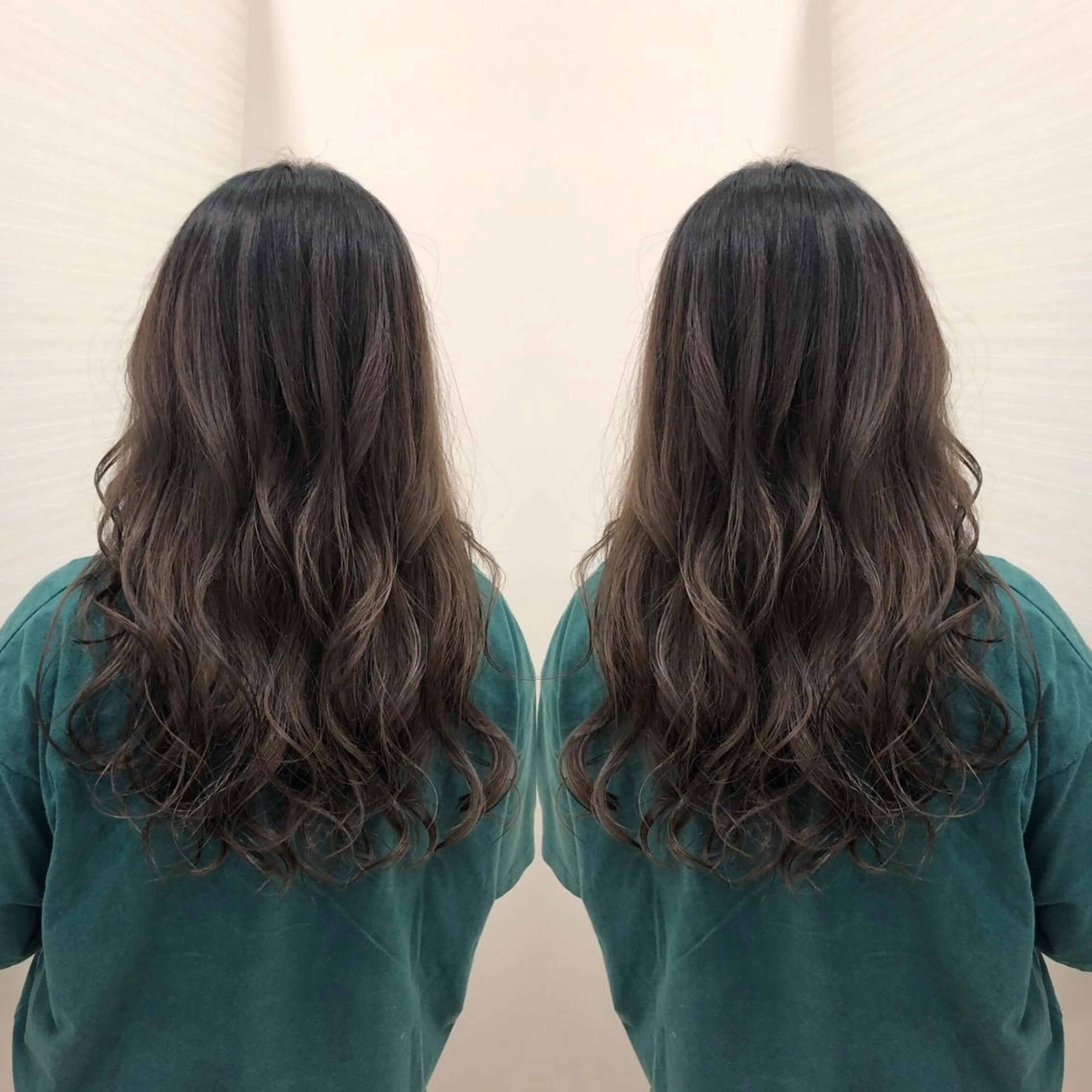 セミロング ヘアカラー 得能 雅人のヘアスタイル