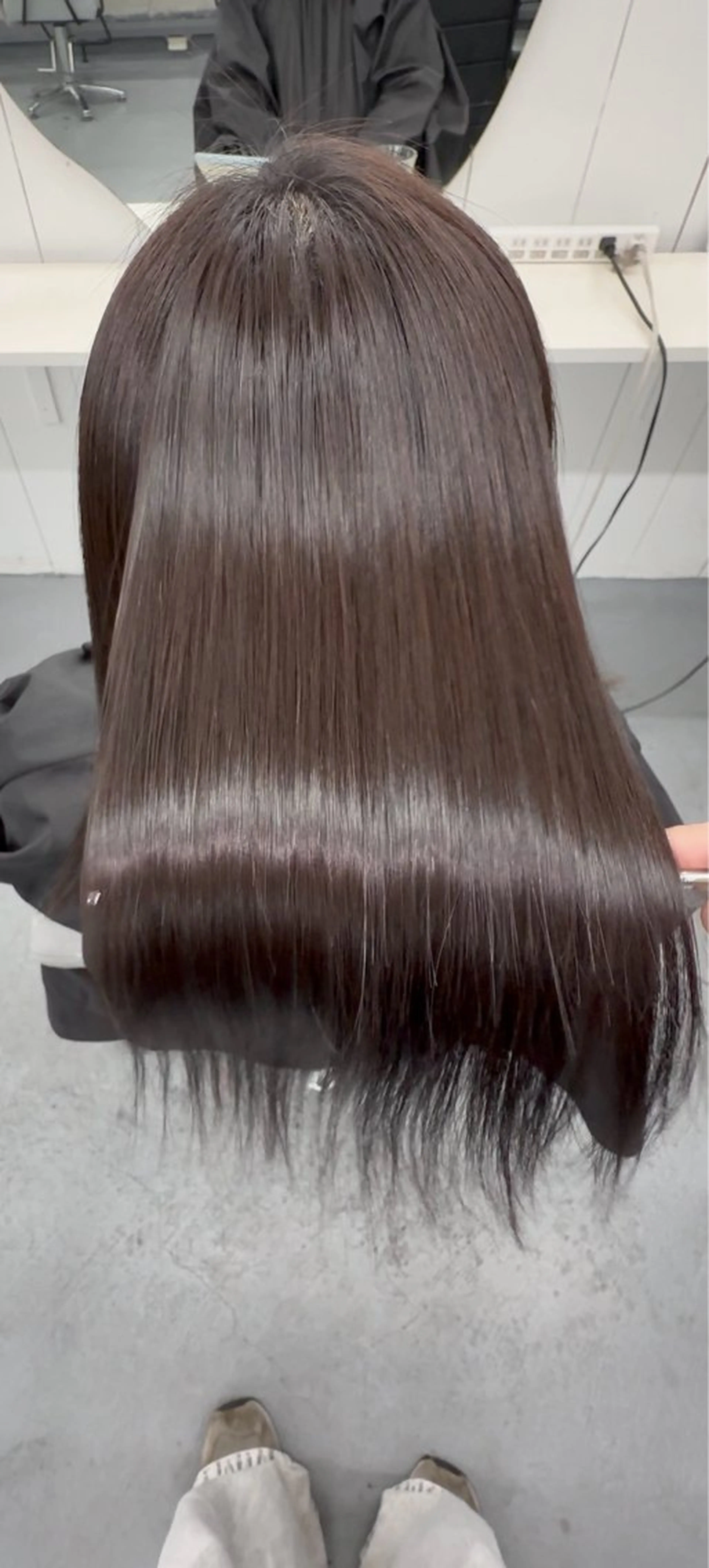 ロング 縮毛矯正 【柏】縮毛矯正 髪質改善💫だいちのヘアスタイル