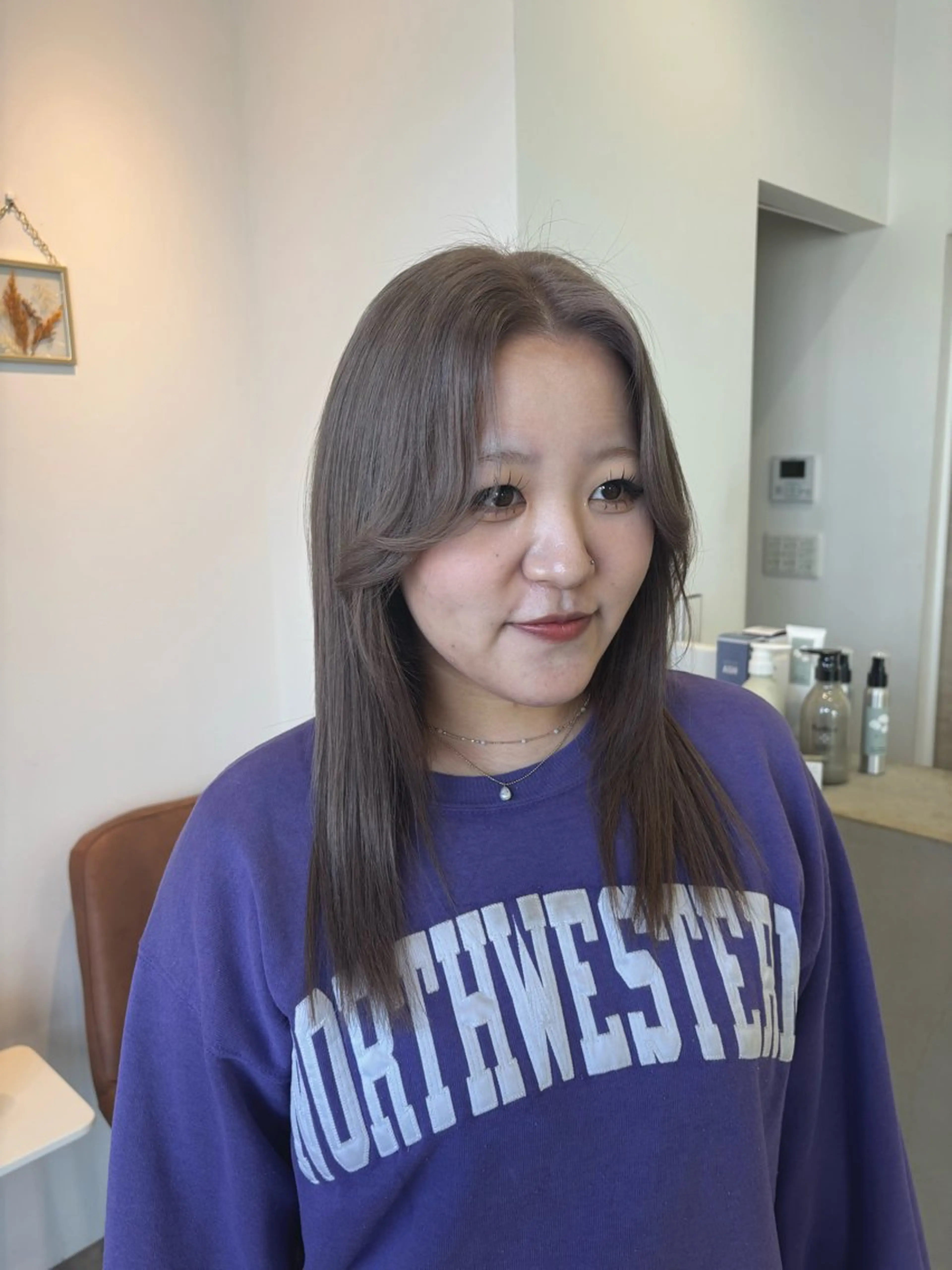 ロング カラー ブリーチ ブロンド グレージュ ロング ayame by Gigi所属・Gigi宇都宮🌼 sayanoのヘアスタイル