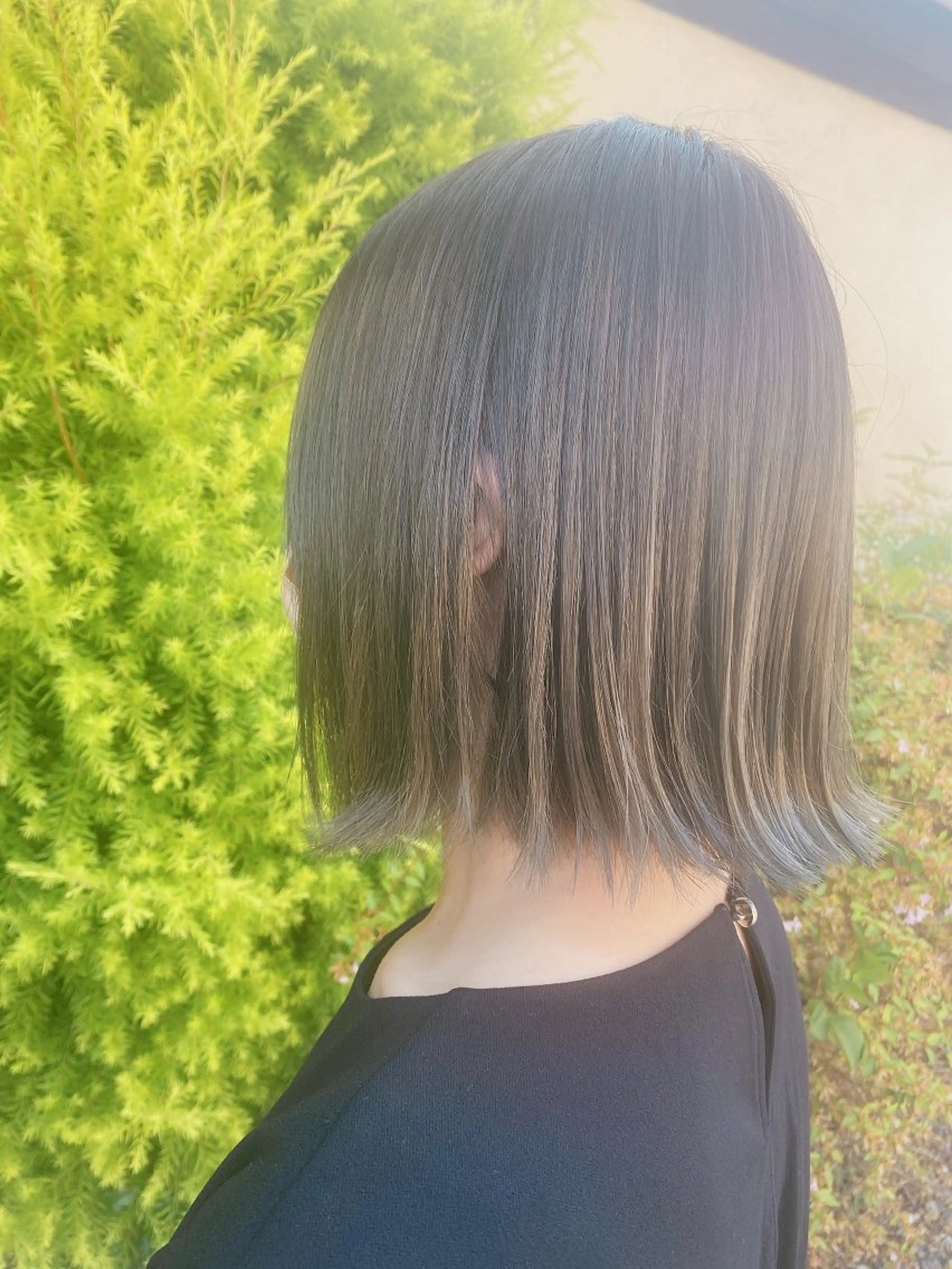 ショート カラー グラデーションカラー sagedoue MIZUKI✂️のヘアスタイル