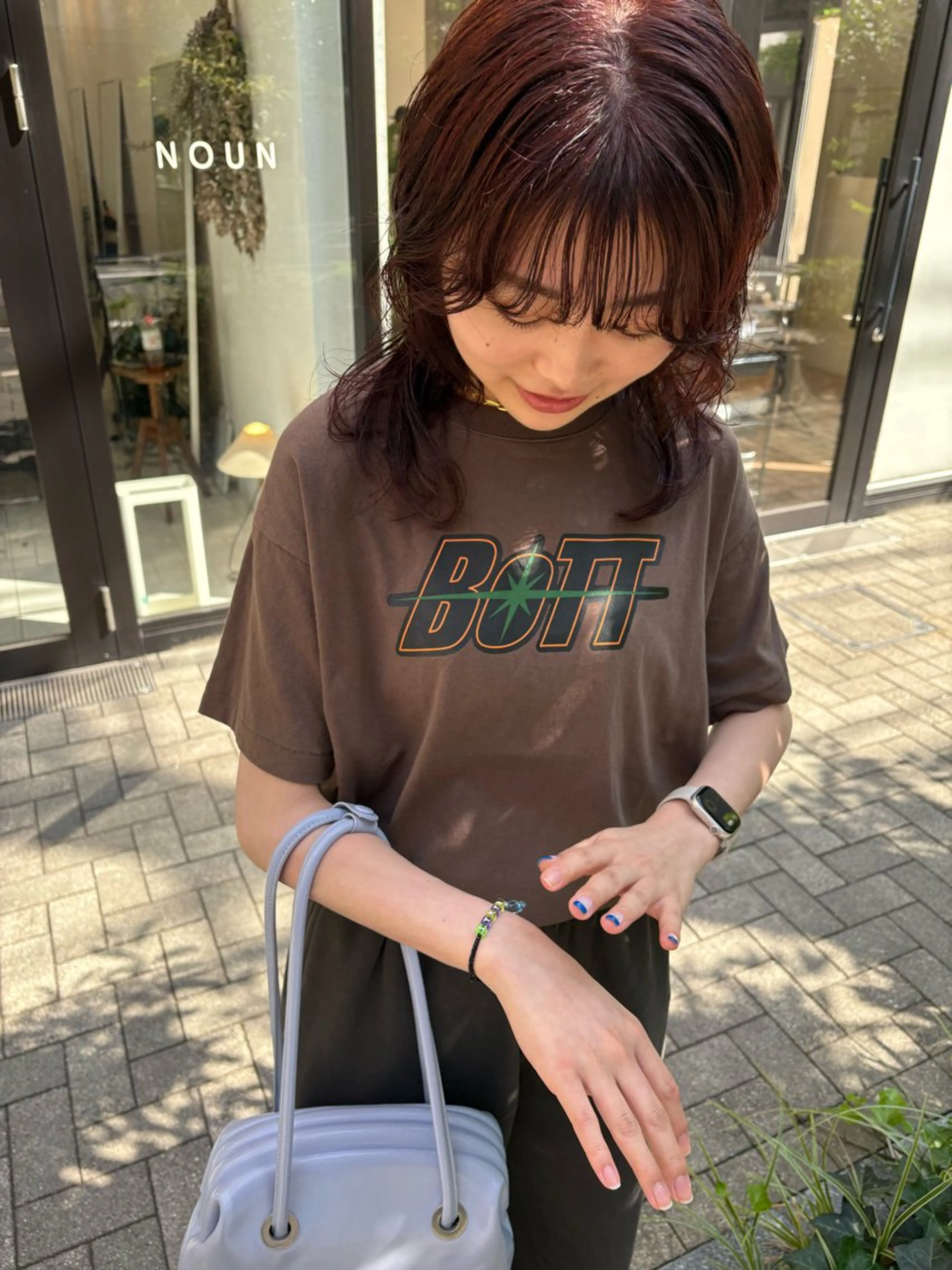 ミディアム カラー カット ヘアカラー NOUN所属・eri kinjoのヘアスタイル