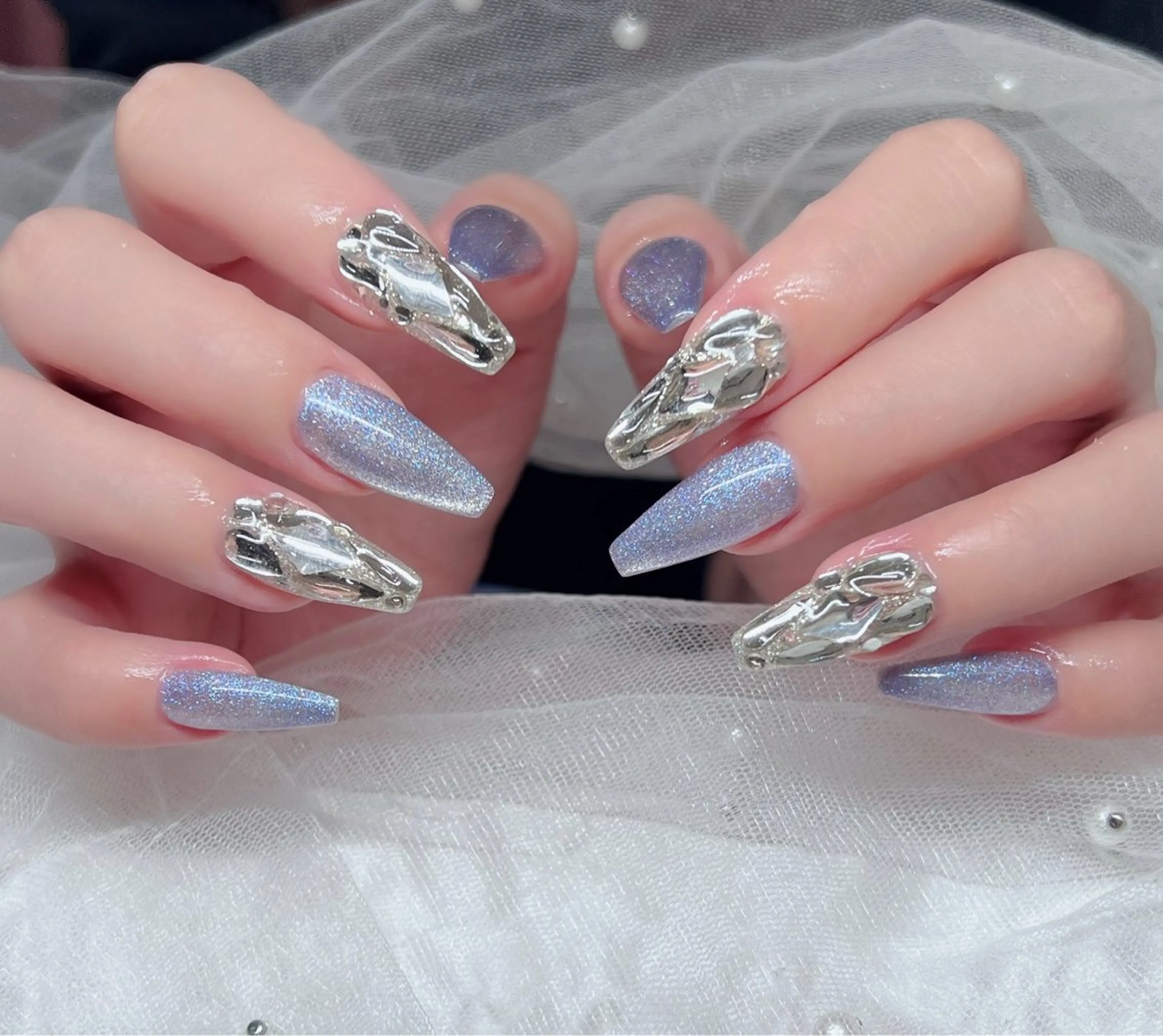 ネイル ハンドネイル 🎀Lilla💎 Nail Salonのネイルデザイン