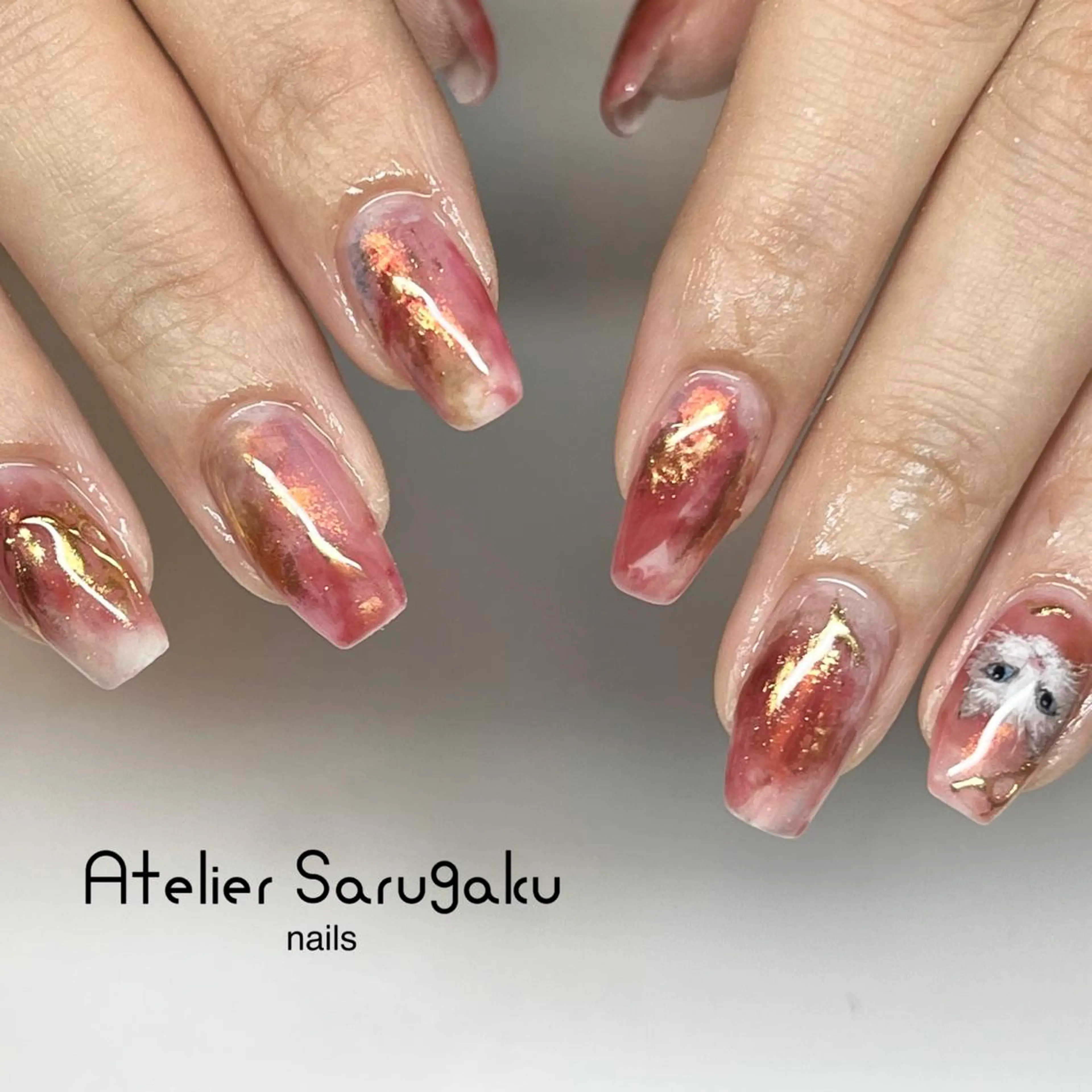 ネイル 駒沢大学sususu Marinaのネイルデザイン