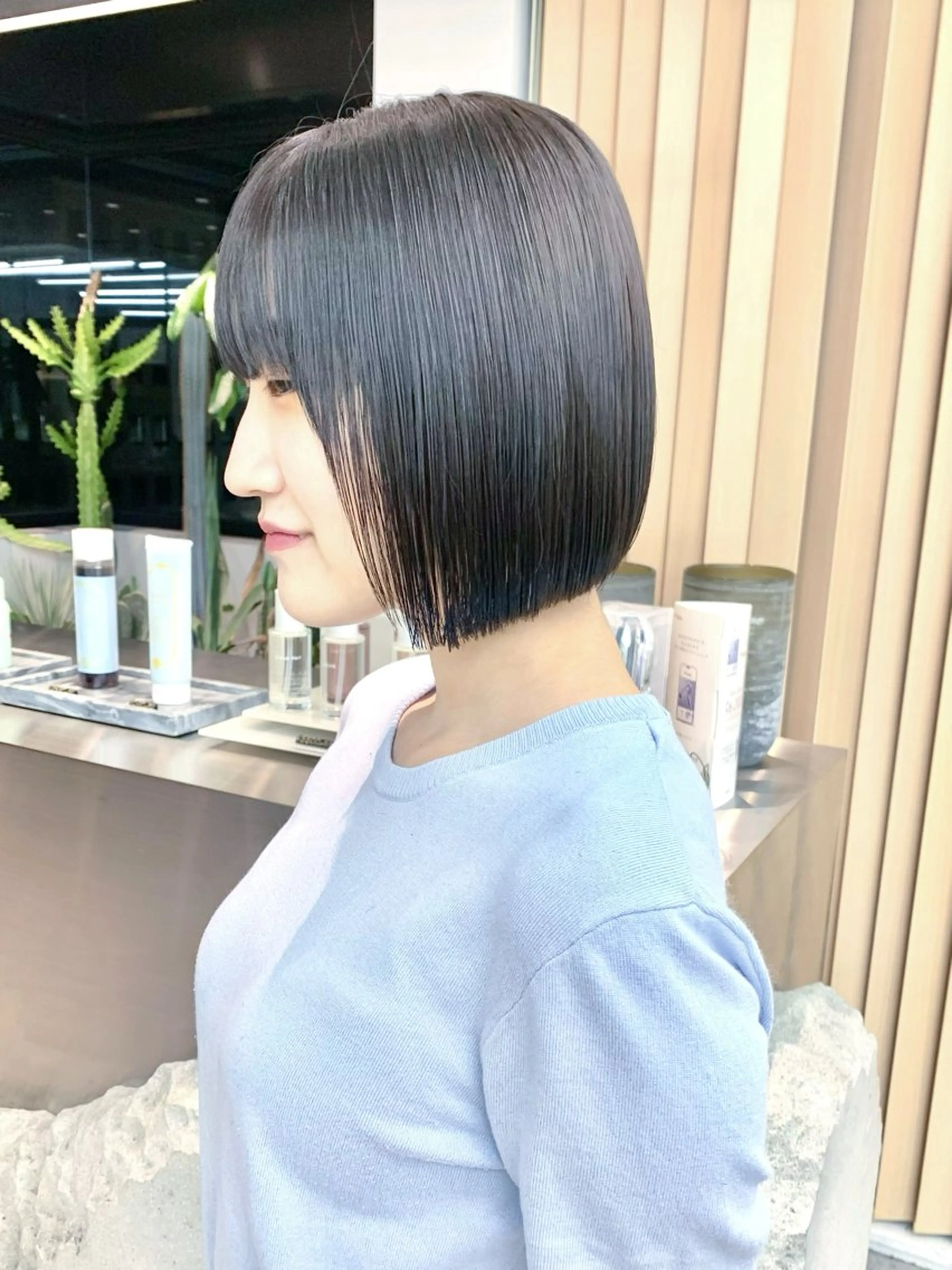 ショート カット ヘアカラー トリートメント 縮毛矯正/韓国ヘア /ブリーチ/柴山のヘアスタイル