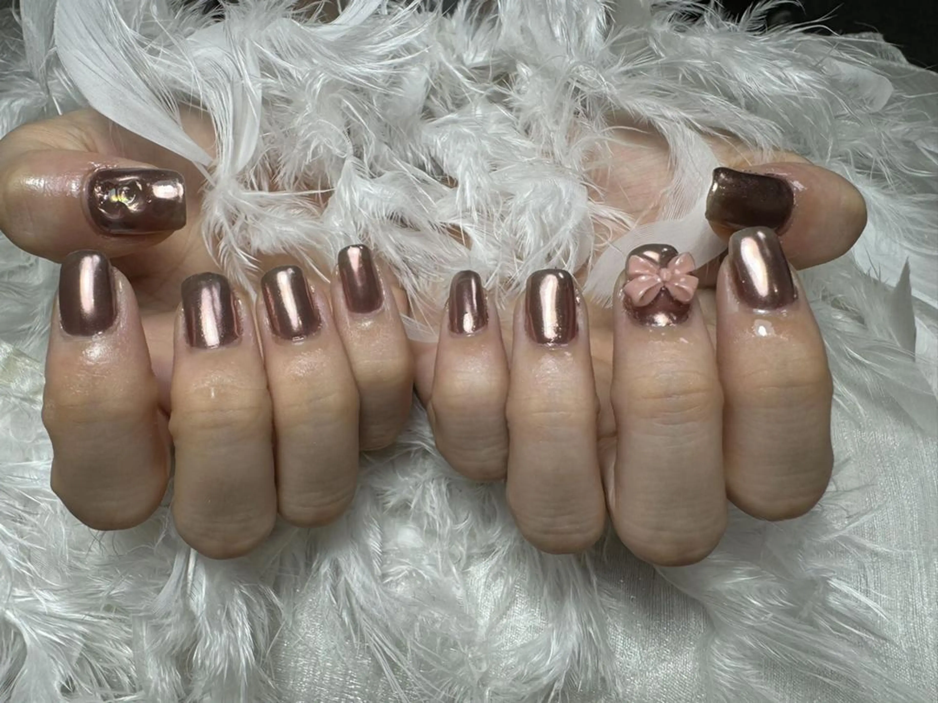 ネイル ハンドネイル ハンドケア DEMAIN- 🌹のネイルデザイン