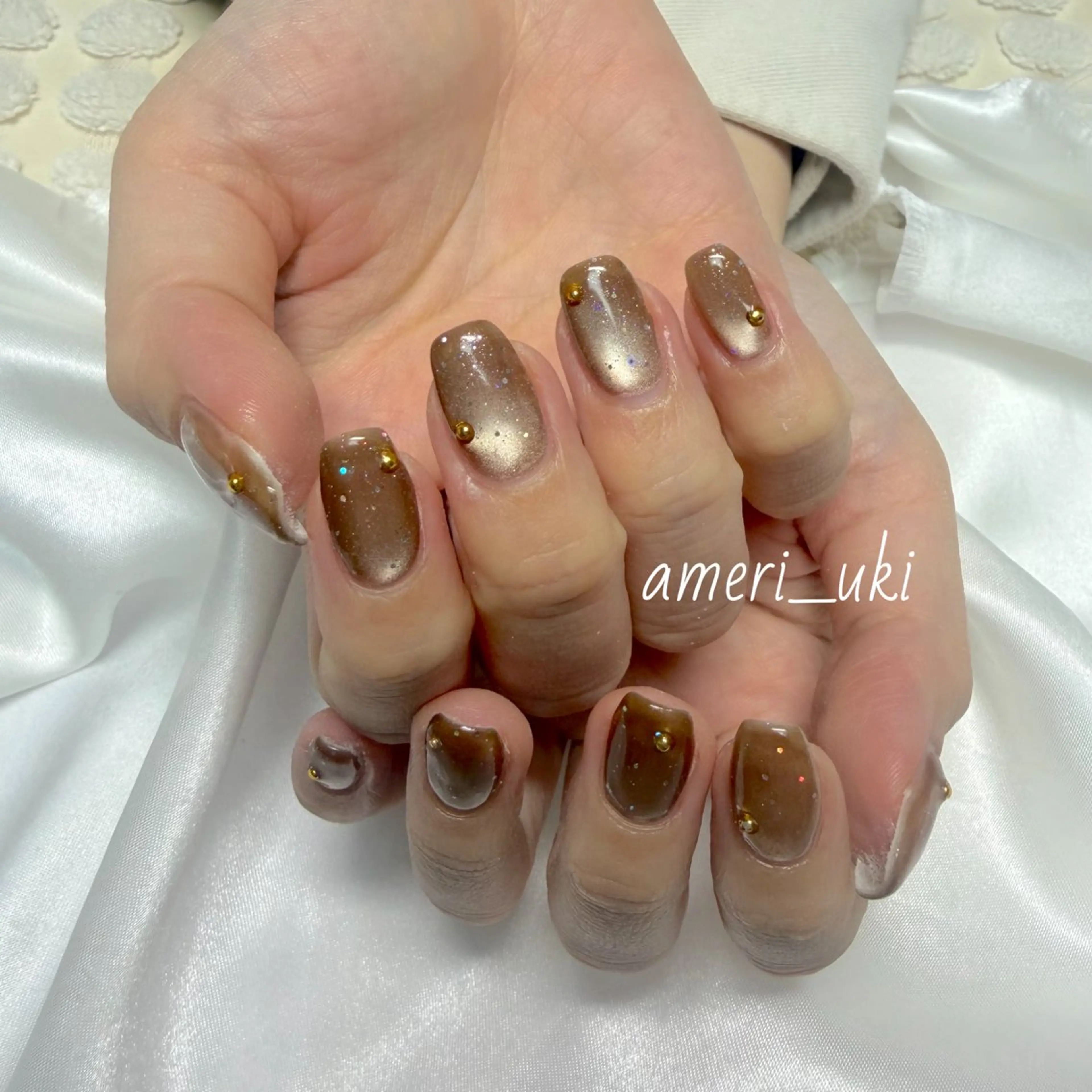 ネイル ハンドネイル Ameri nail /UKIのネイルデザイン