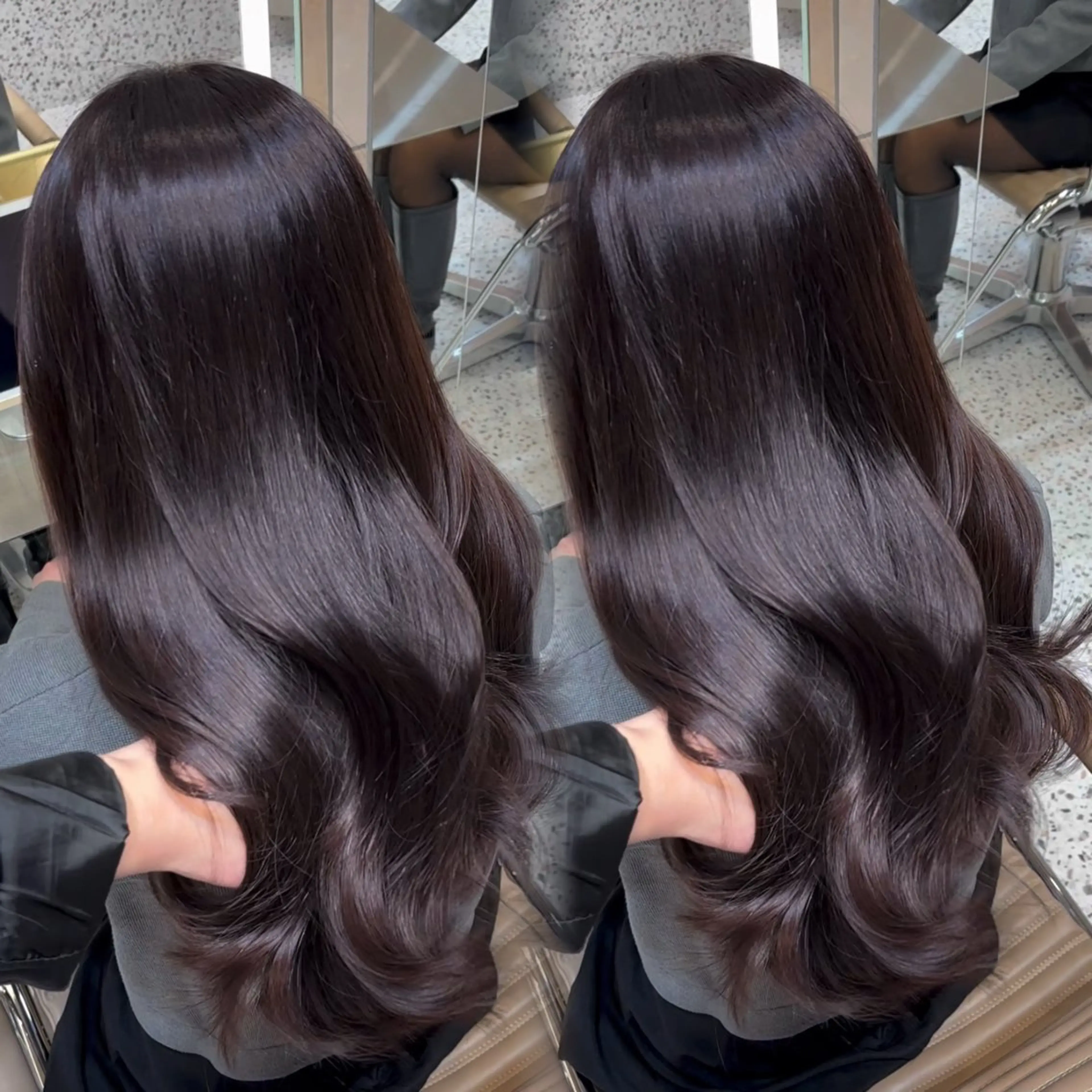 ロング トリートメント カット トリートメント 韓国/ワンホン/新宿 /Rumiのヘアスタイル