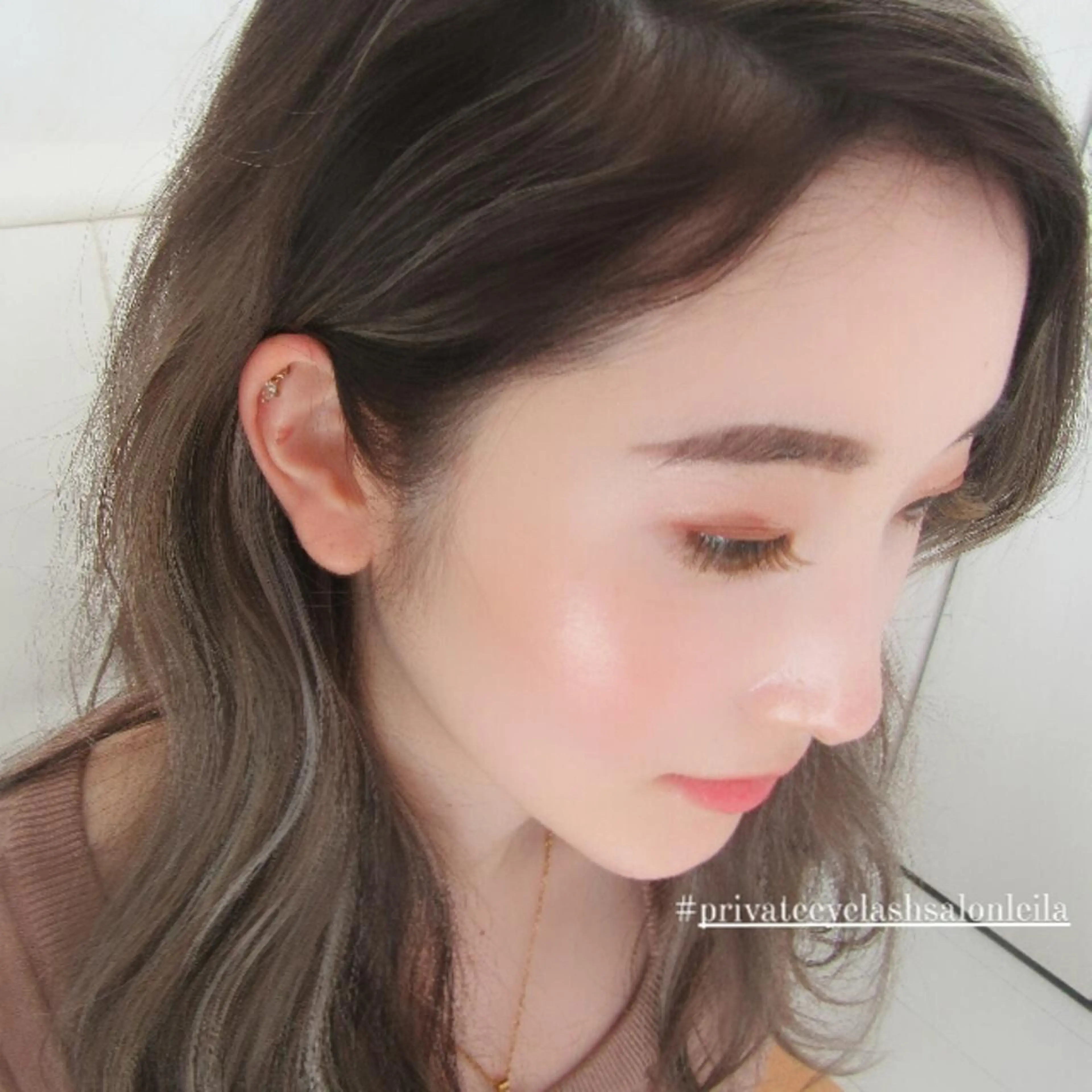 マツエク・マツパ Cカール フラットラッシュ ボリュームラッシュ マツエク eyelash ☺︎Leilaのマツエク・マツパデザイン