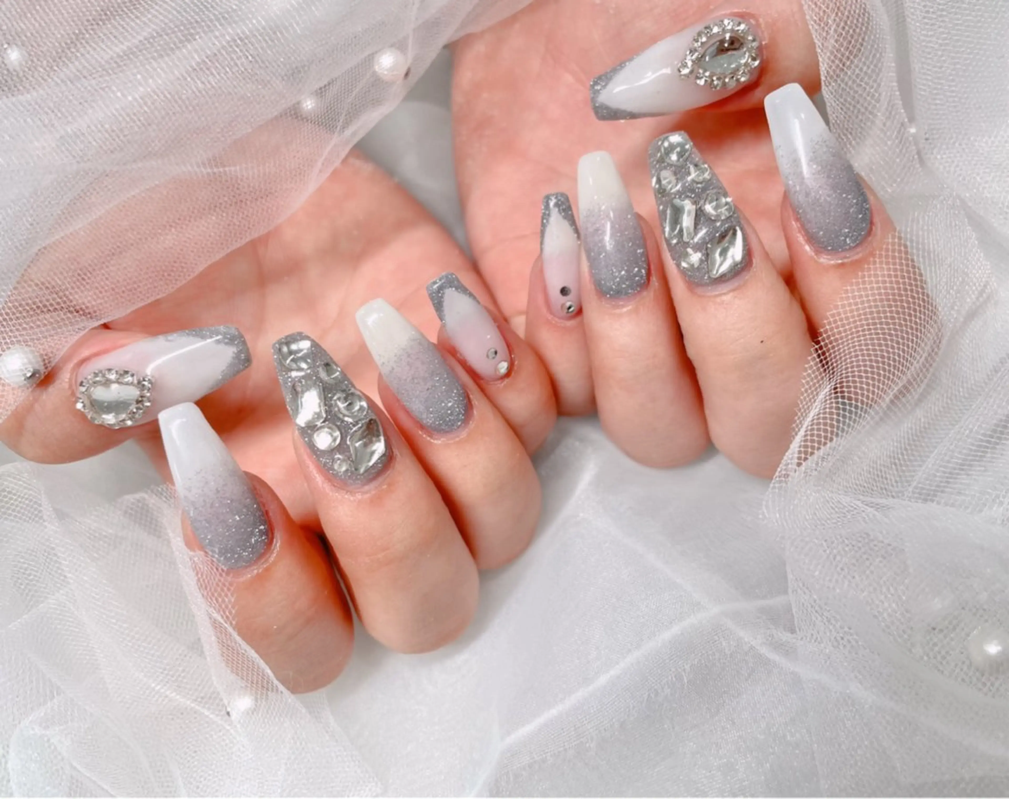 ネイル ゆりか ジョアアンジェ福島のネイルデザイン