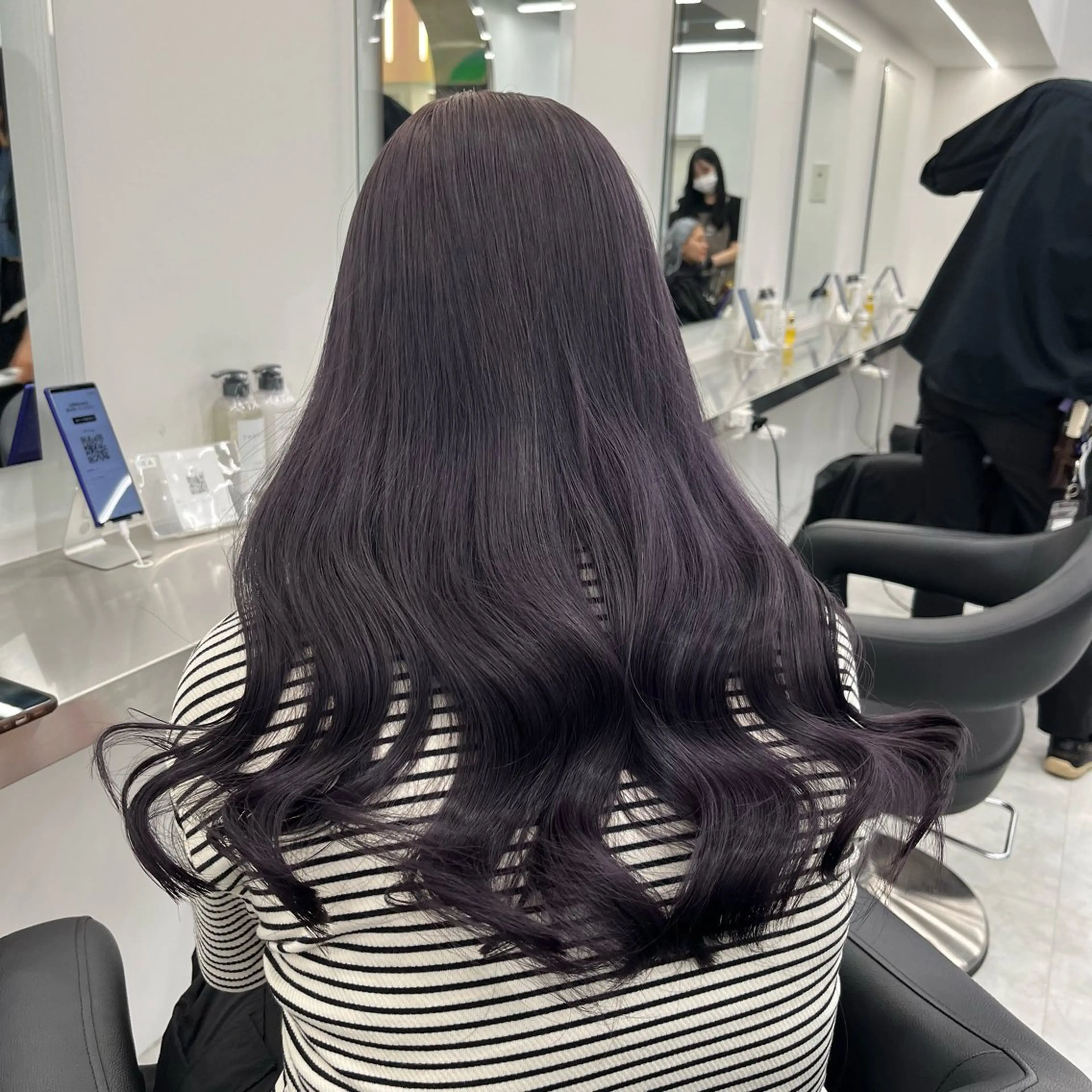 ロング カラー ヘアアレンジ ‎🤍韓国ボブ/ 縮毛矯正🪽‪ひかりのヘアスタイル