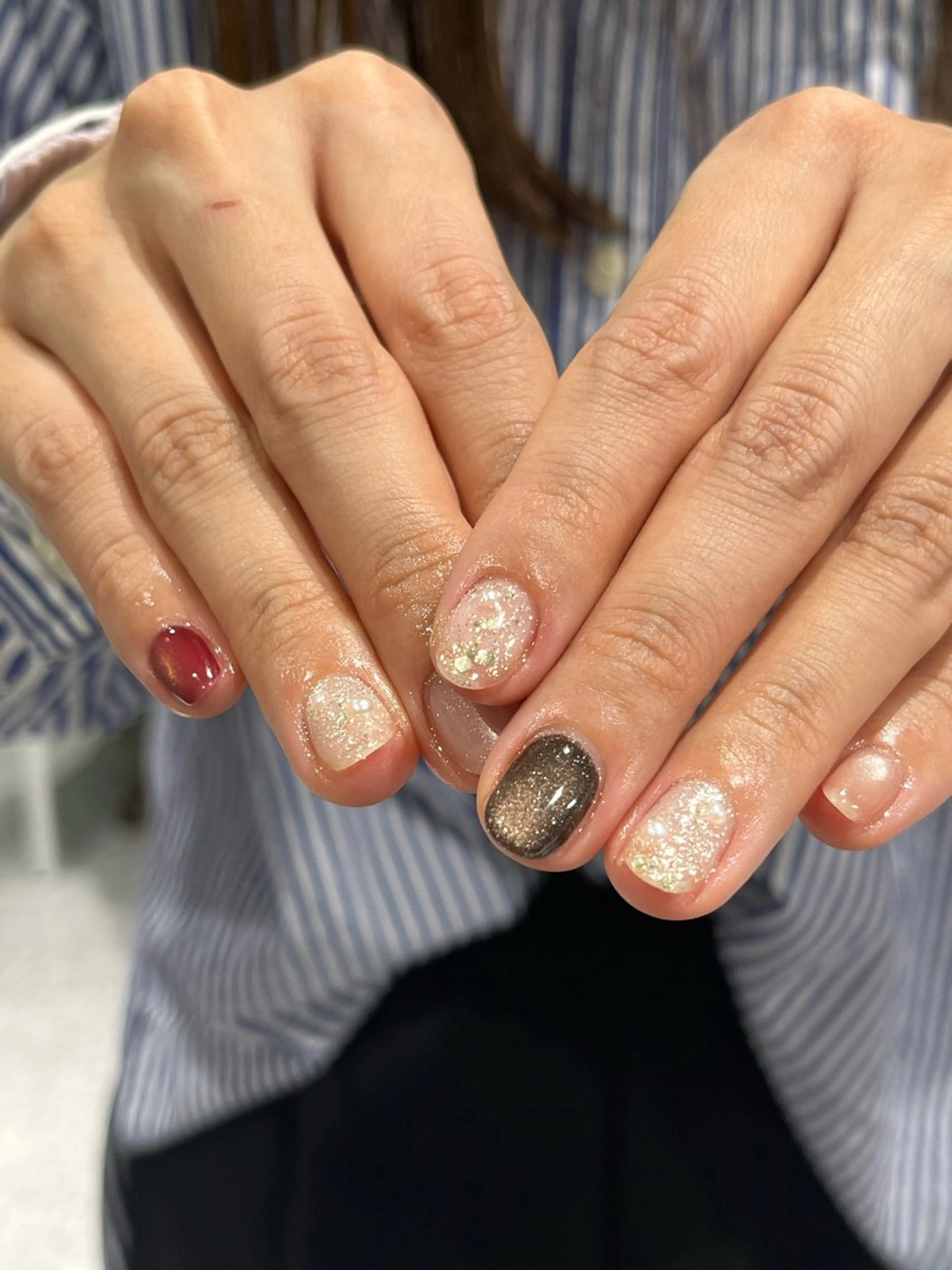 ネイル ハンドネイル GO TODAY  SHAiRE  SALON 横浜solace店所属・yuuna ネイルモデル募集中のネイルデザイン