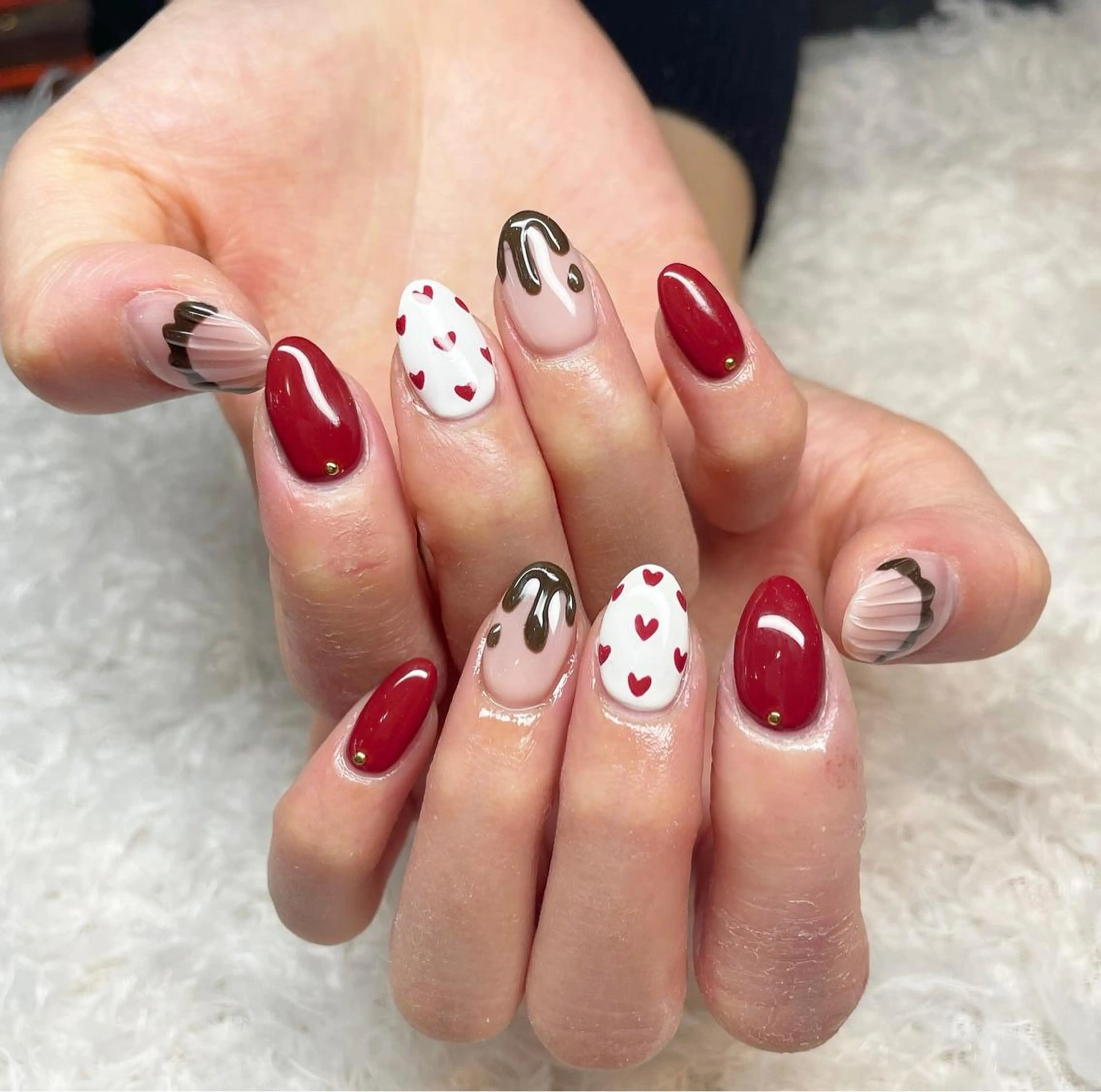 ネイル ハンドネイル 鈴木 華乃のネイルデザイン