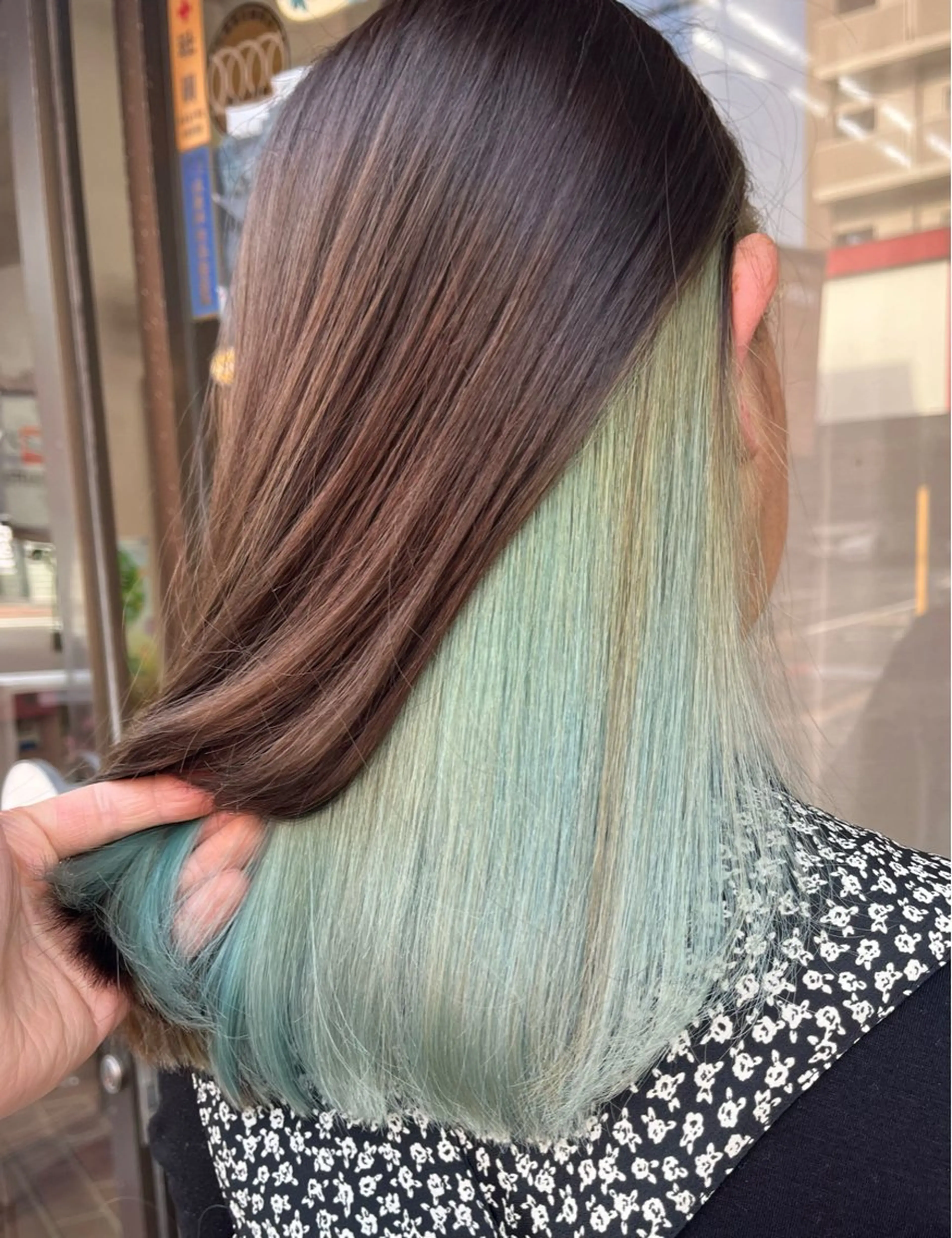 ロング カット ヘアカラー BUCKS所属・坂谷 BUCKS/縮毛矯正のヘアスタイル