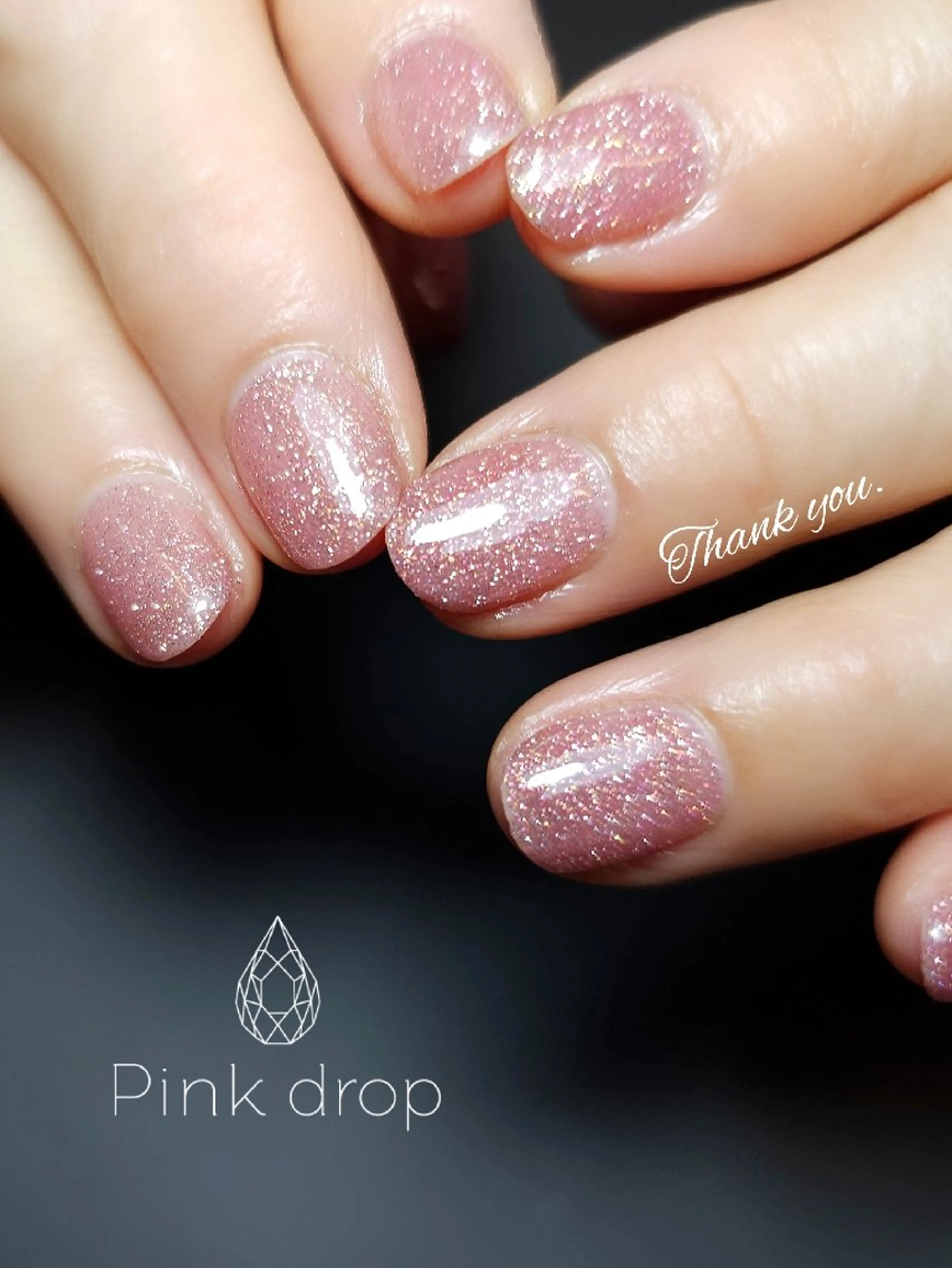 ネイル フラッシュネイル pinkdrop _sanaeのネイルデザイン