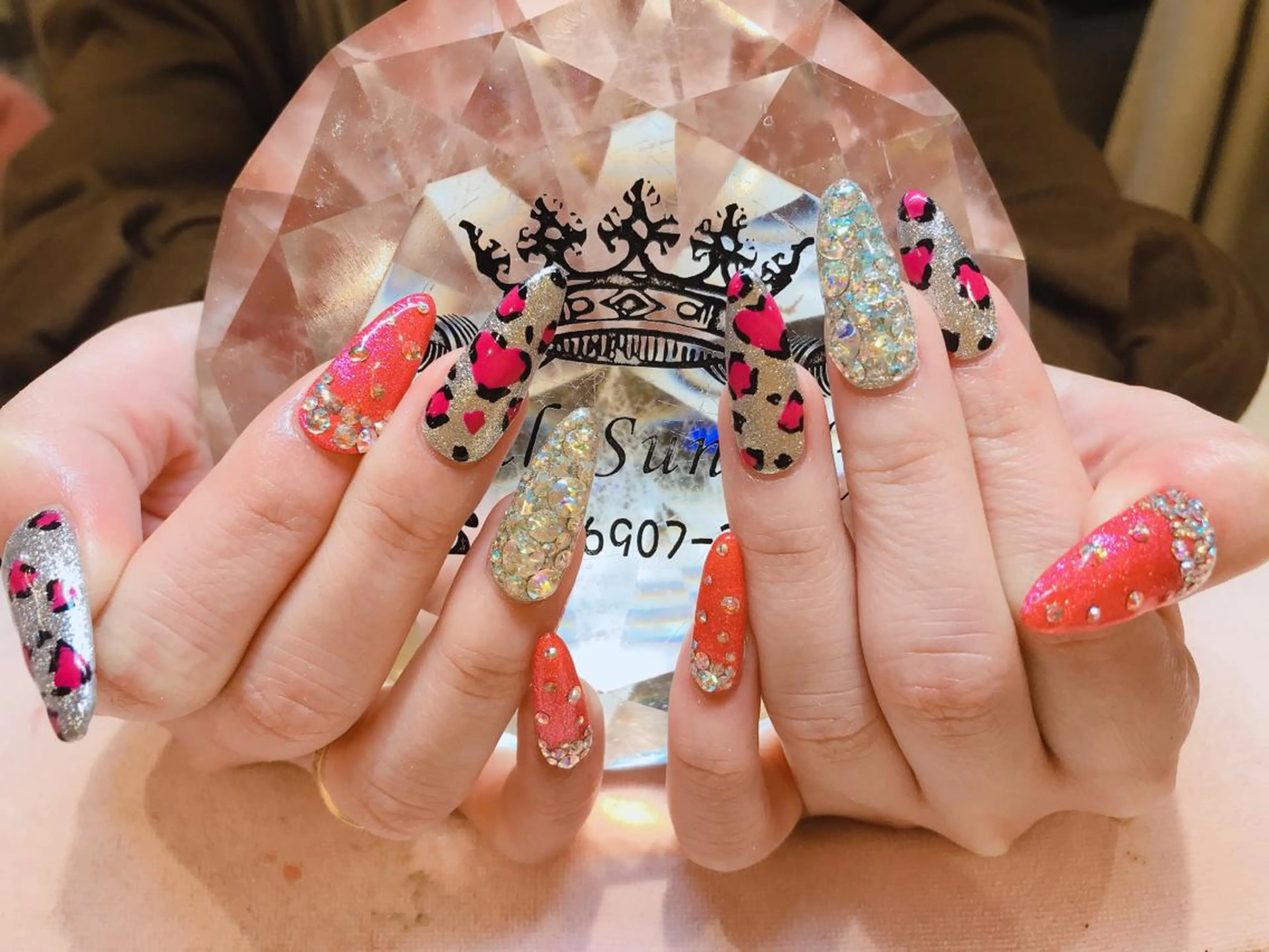 ネイル 長さだし専門店 M2　rikaのネイルデザイン