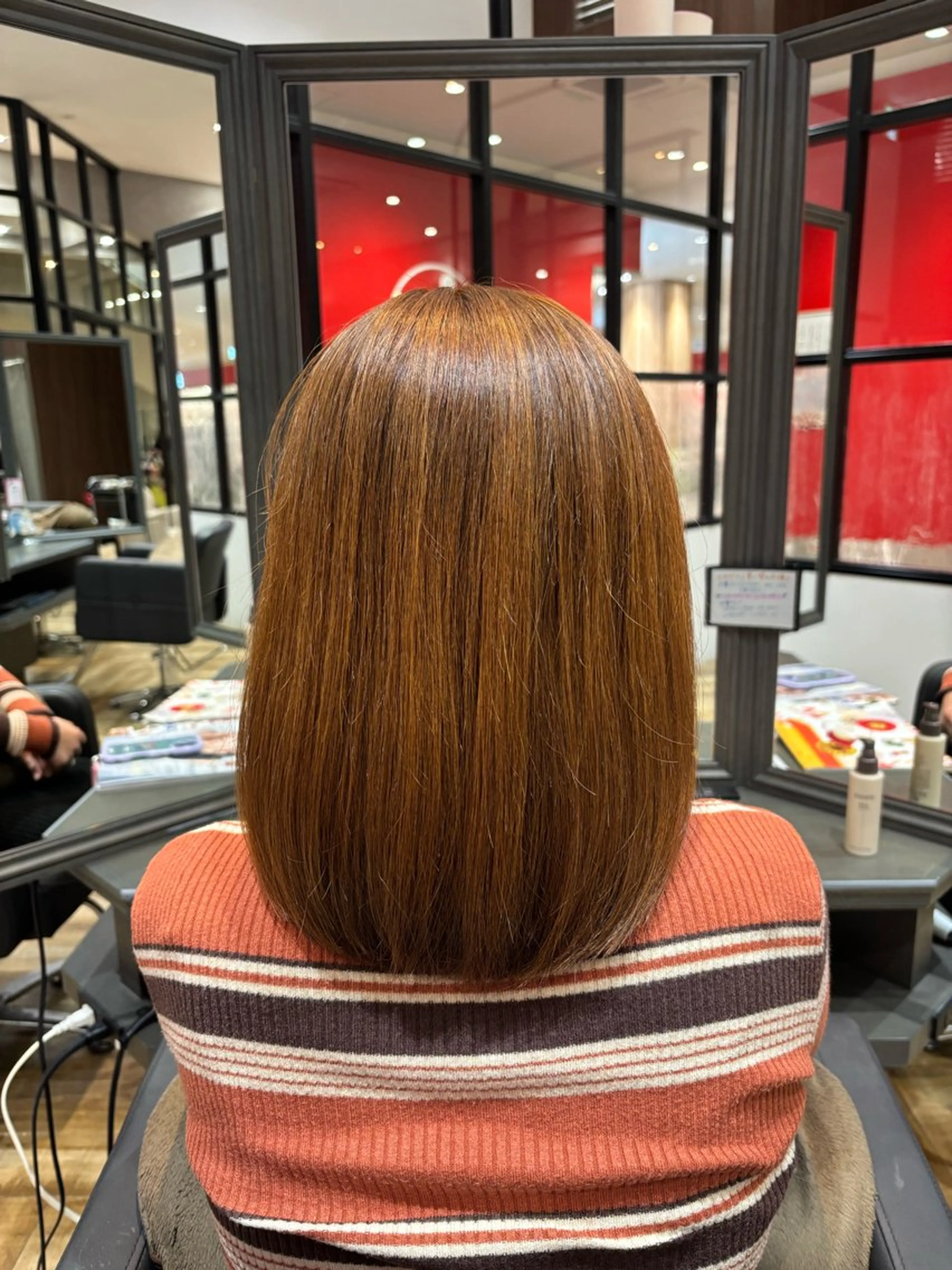 ミディアム 《ショートモデル》 服部未夢のヘアスタイル