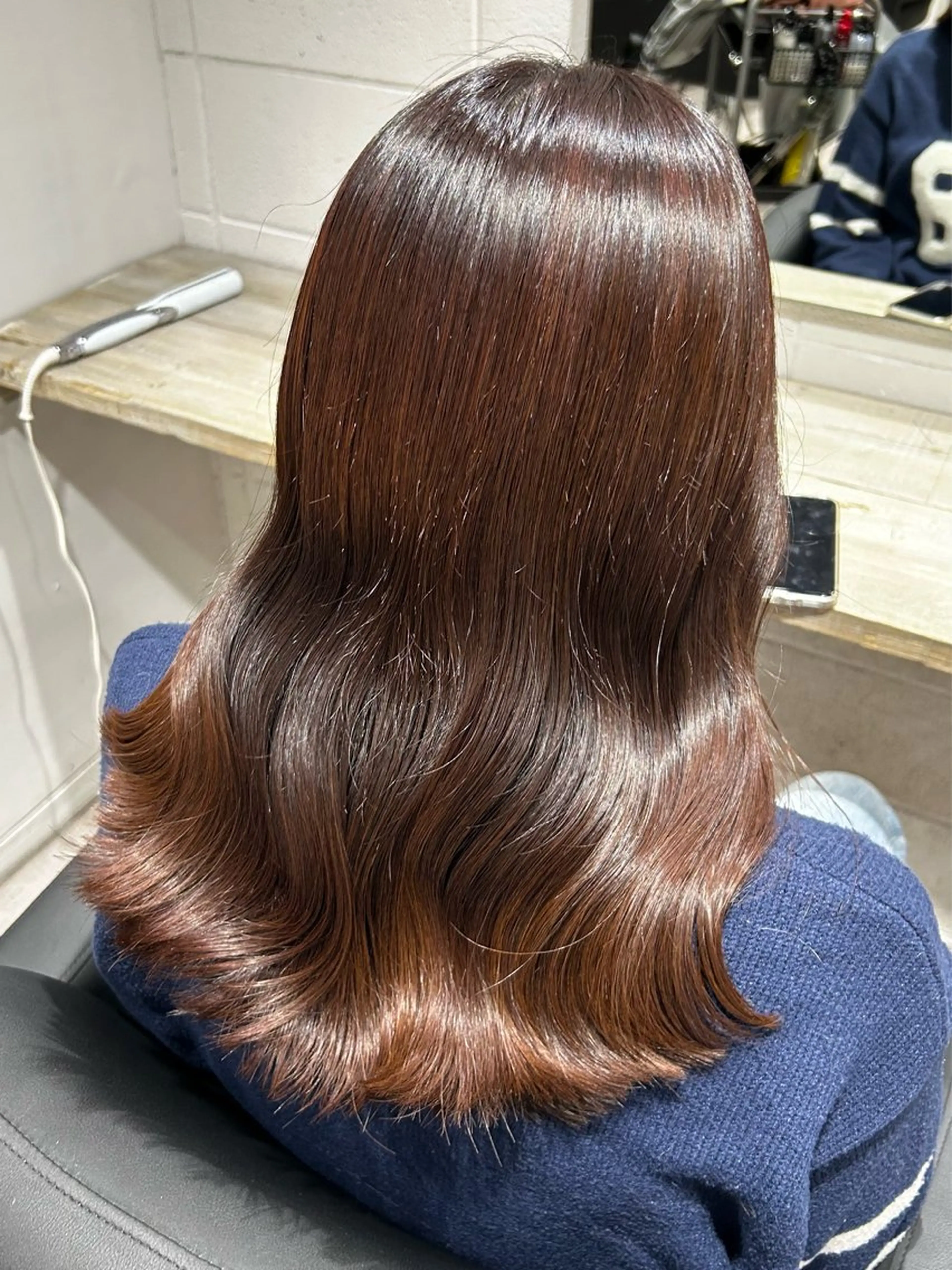 セミロング カラー カット ヘアカラー トリートメント 紗帆（saho）   ︎︎︎︎のヘアスタイル