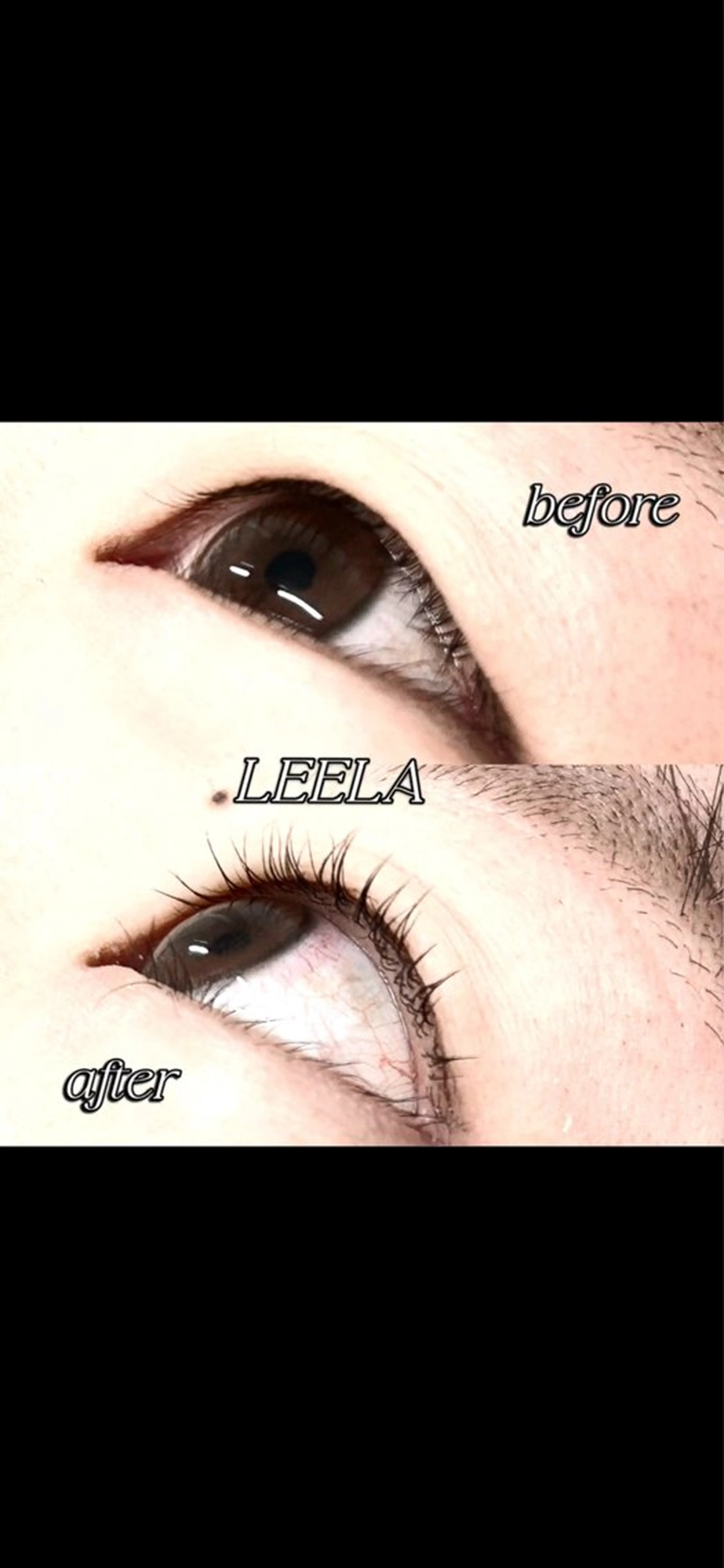 マツエク・マツパ 一重×まつ毛パーマ マツパ LEELA所属・LEELA 伊藤のマツエク・マツパデザイン