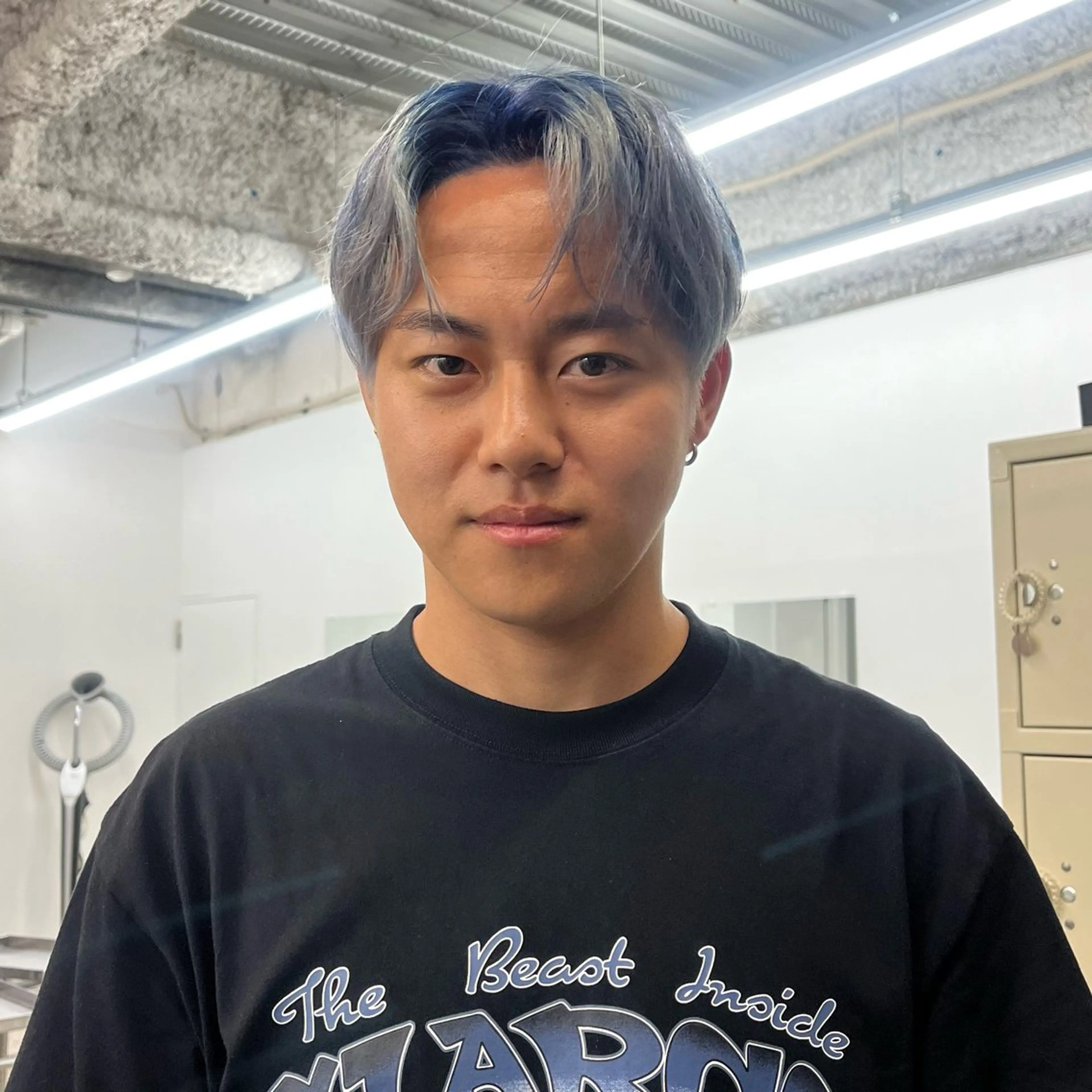 ショート カラー メンズ デザインカラー ヘアカラー Qin所属・ルーツカラー 🌟  ミキのヘアスタイル