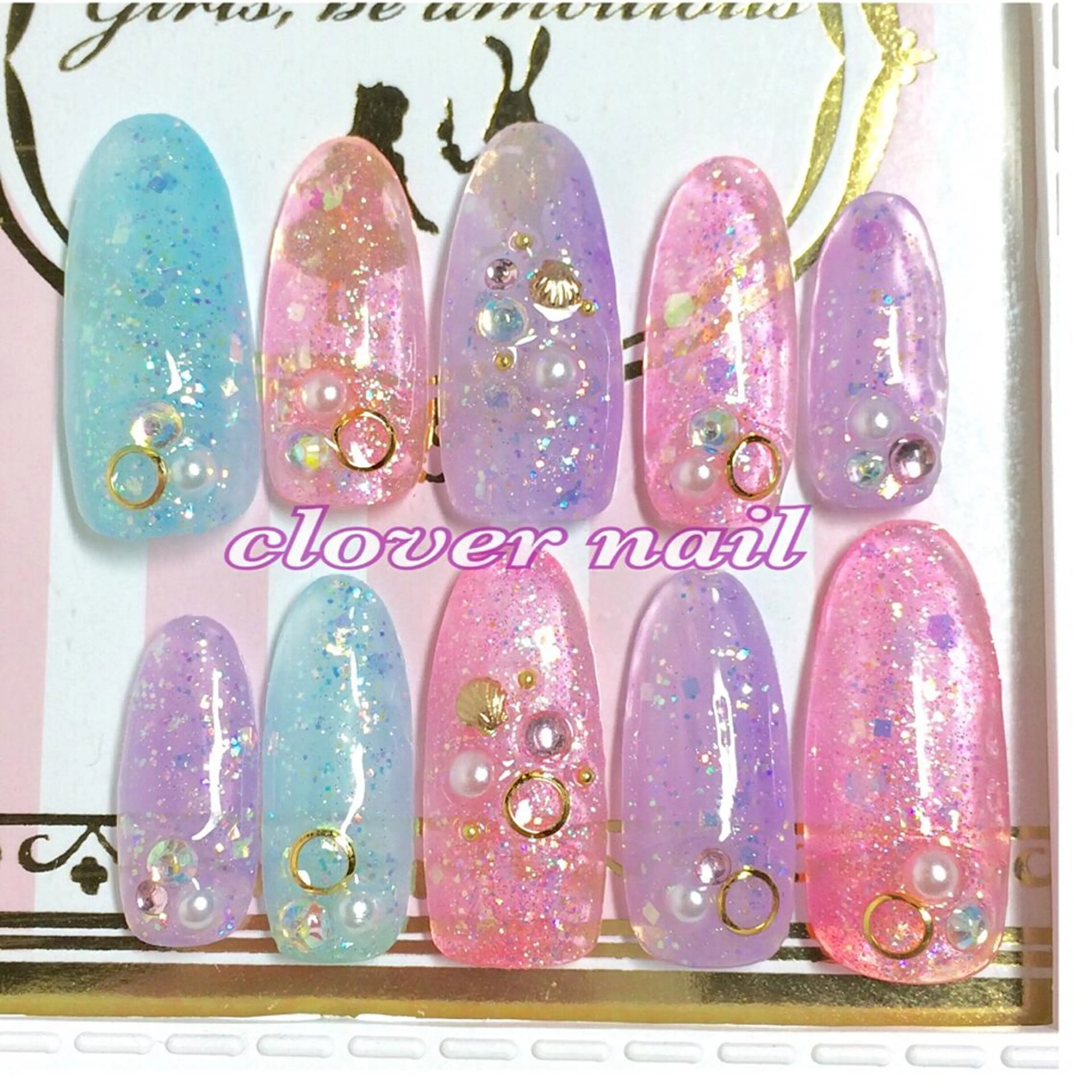 ネイル clover nailのネイルデザイン