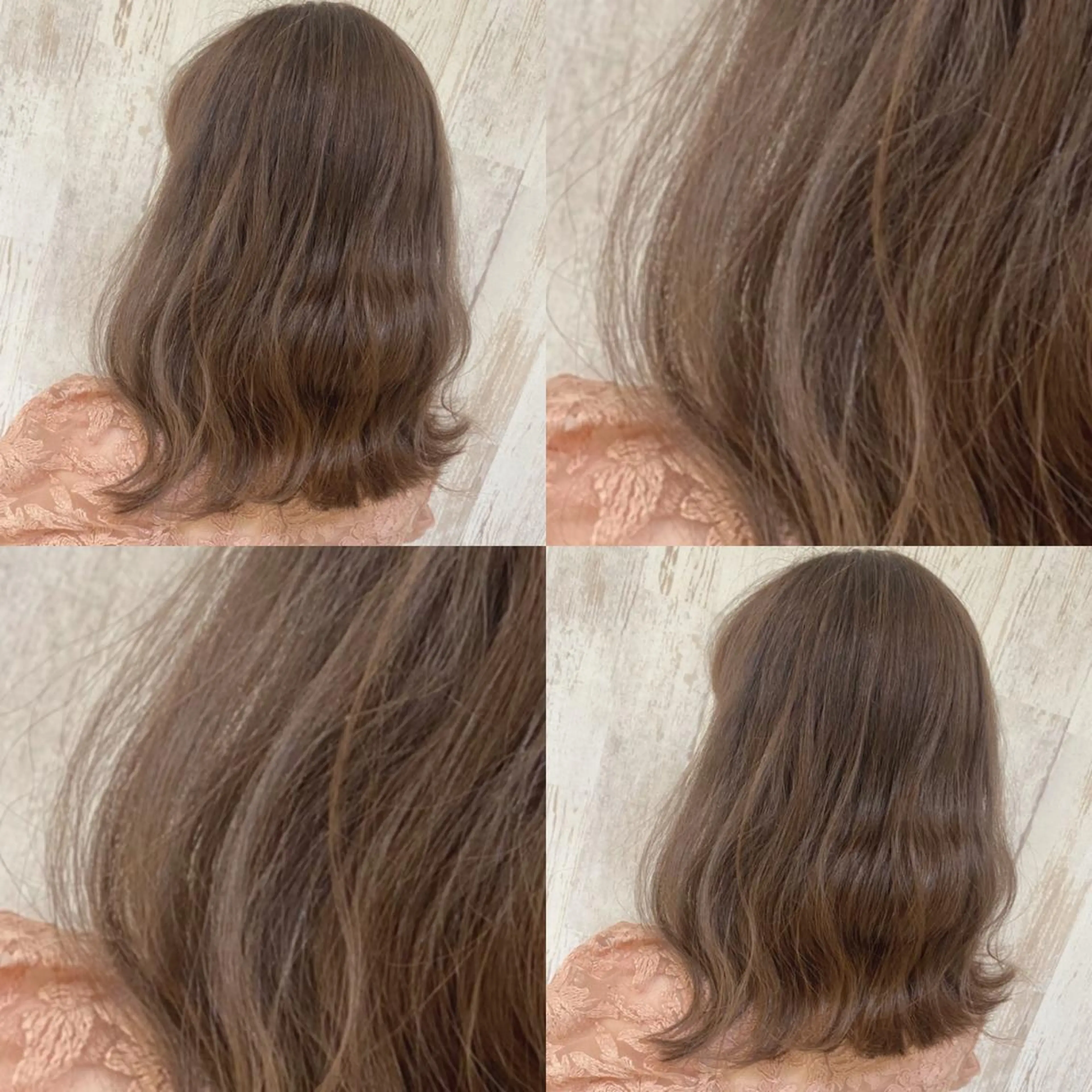 セミロング カラー ラベンダーカラー 🌼NAMI 🌼のヘアスタイル