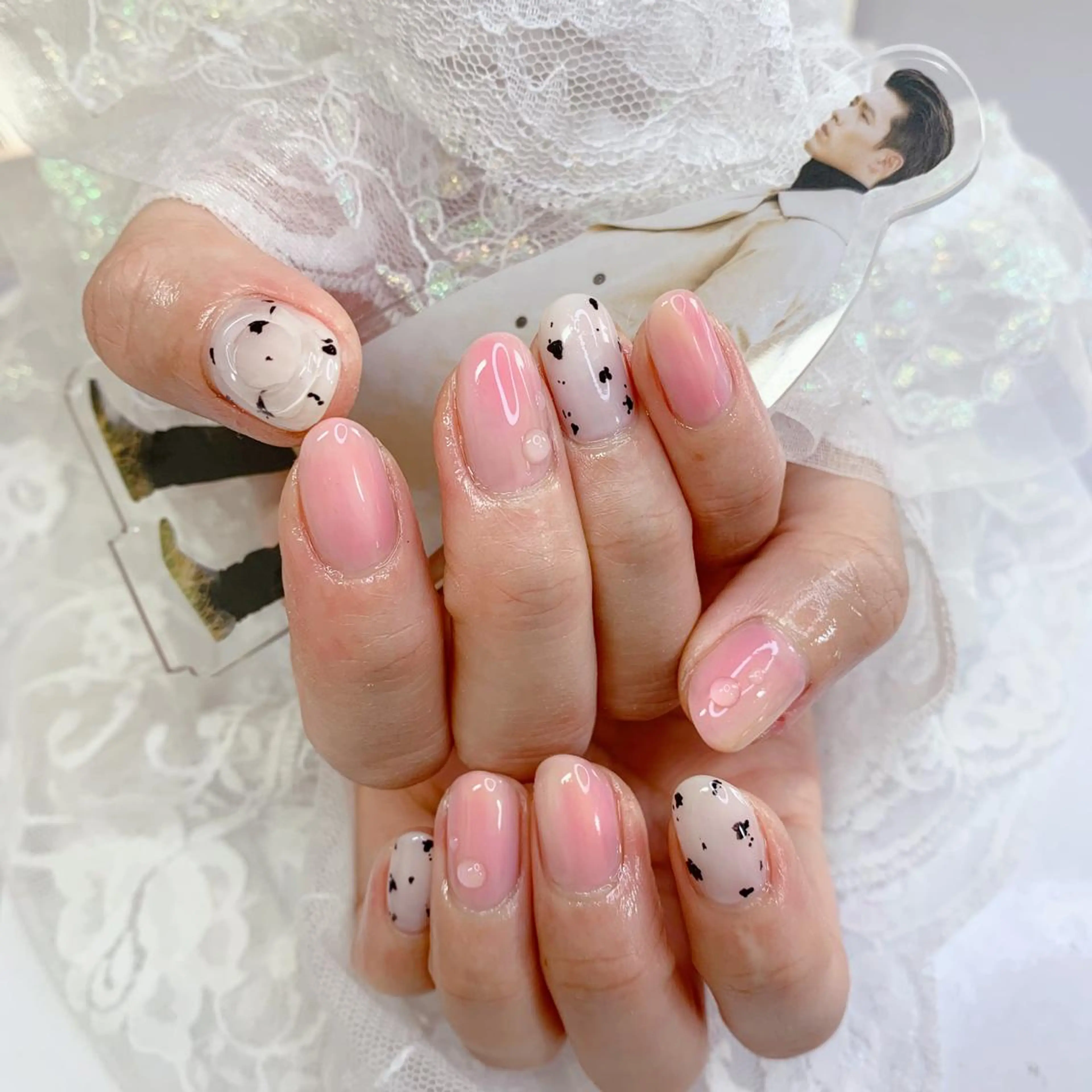 ネイル La neige* yuki 🥯🍑のネイルデザイン