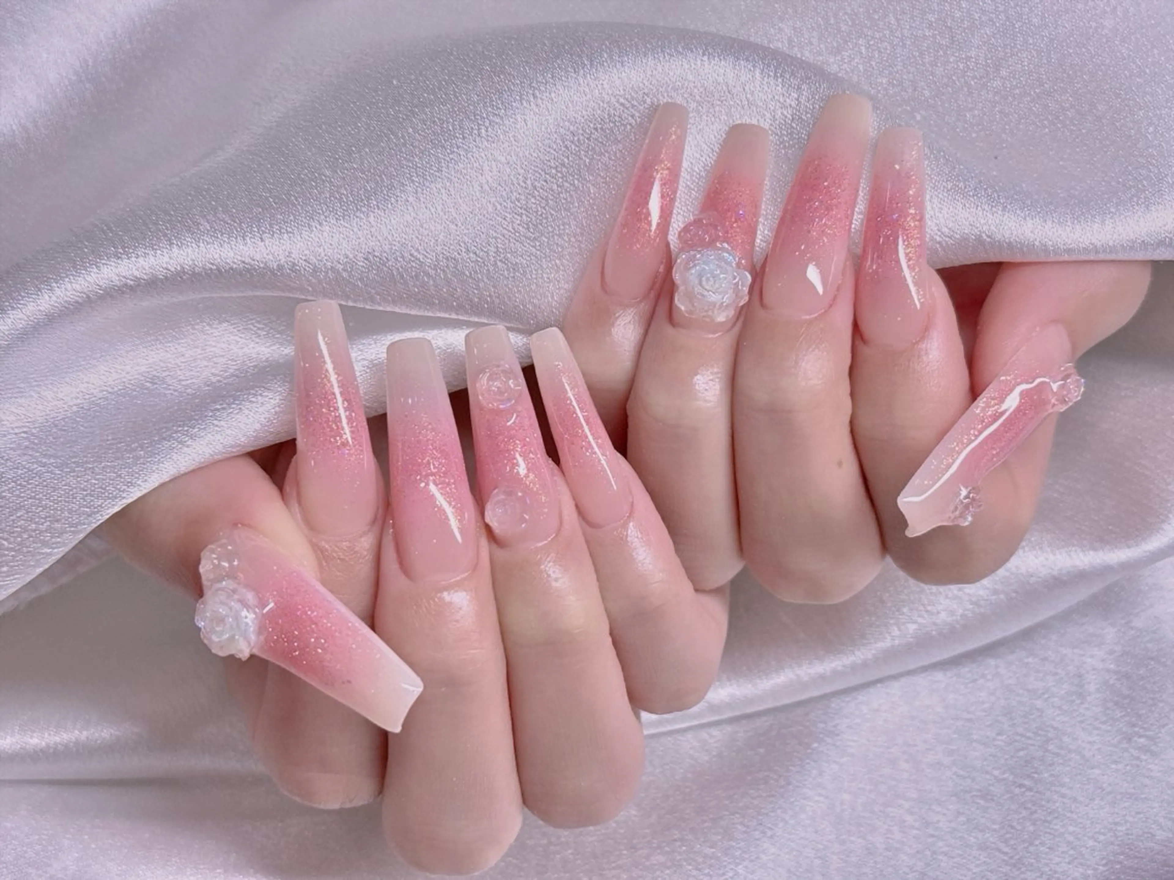 ネイル ハンドネイル 長さだし専門店 M2　rikaのネイルデザイン