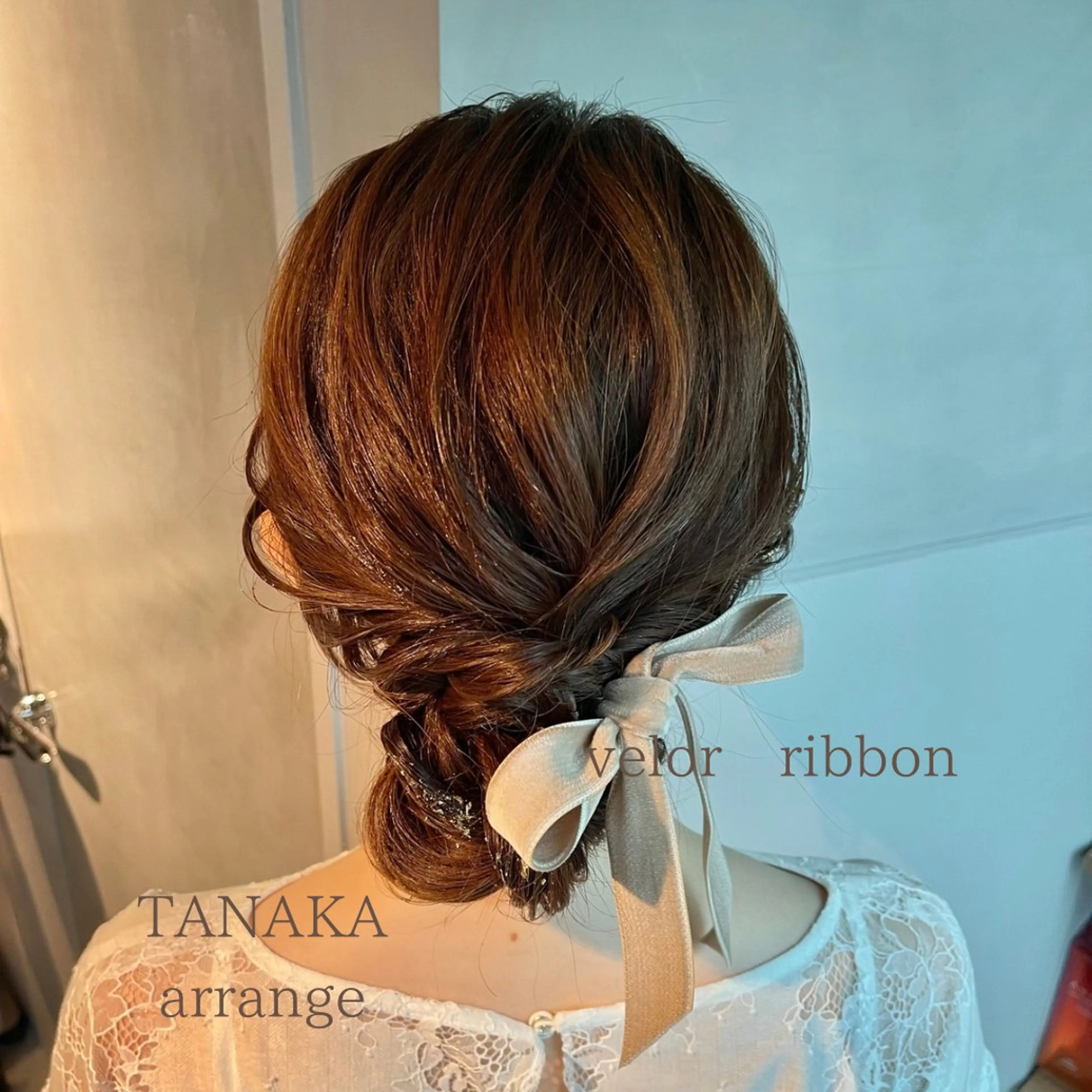 ヘアアレンジ 結婚式・ブライダル 卒業式のヘアスタイル ヘアセット charm《銀座》 ヘアセット/縮毛矯正のヘアスタイル