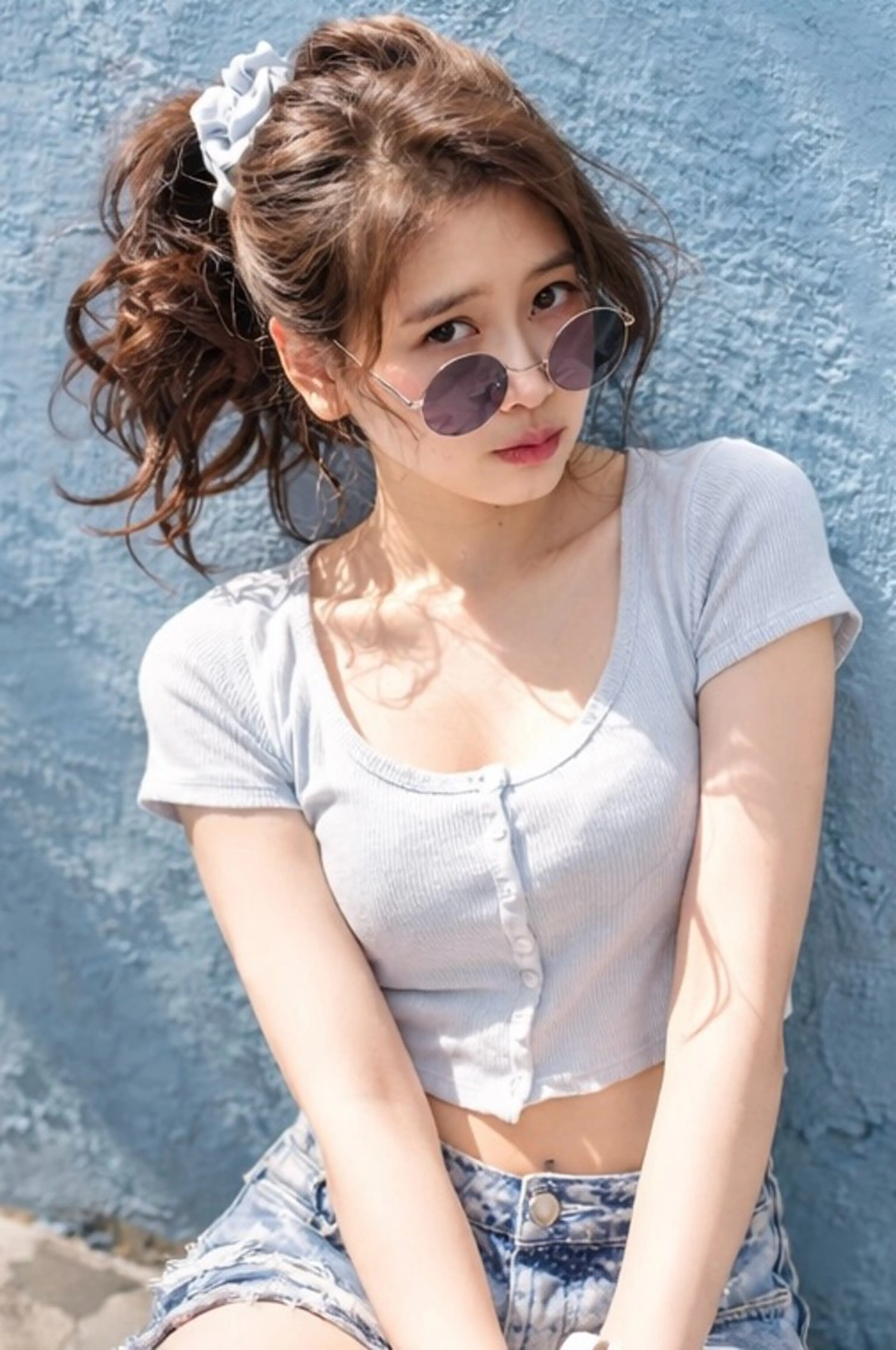 セミロング カット パーマ トリートメント 大西 直人のヘアスタイル