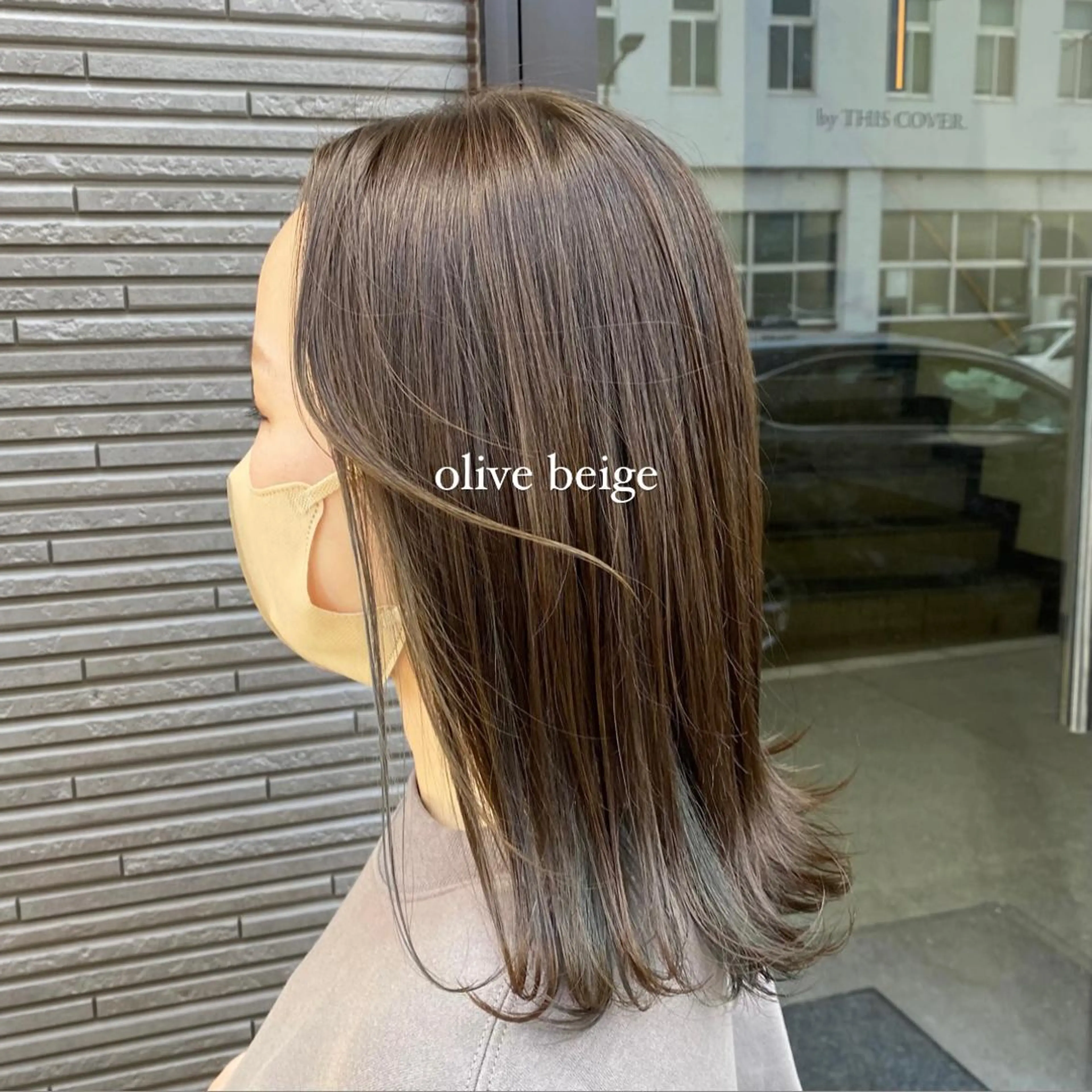 ミディアム 透明感カラー 【問屋町】moe🪿のヘアスタイル