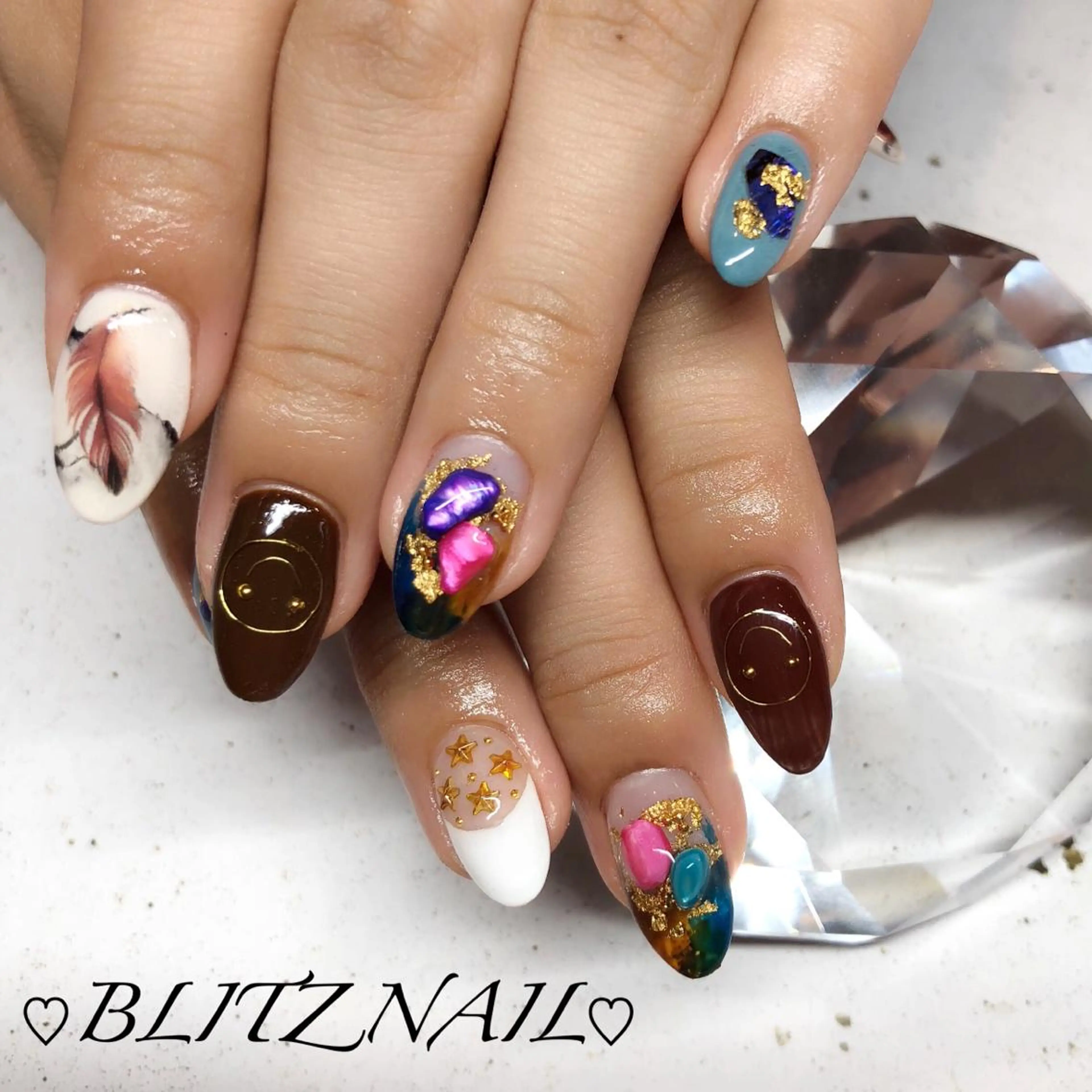 ネイル BLITZ Nail 岩田💅🏻✨のネイルデザイン