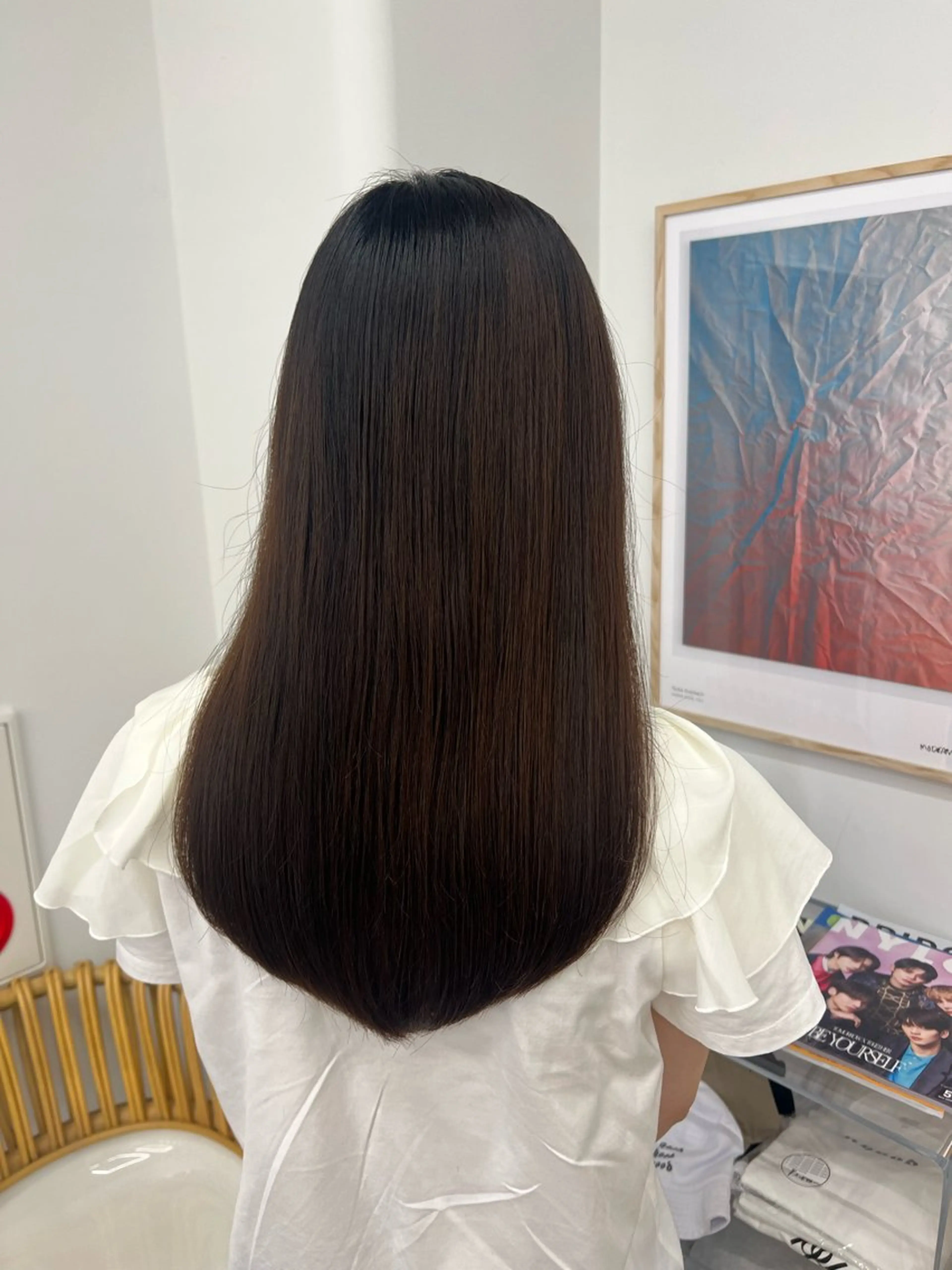 ロング アレンジ/ブラウン カラー HARU🕯のヘアスタイル