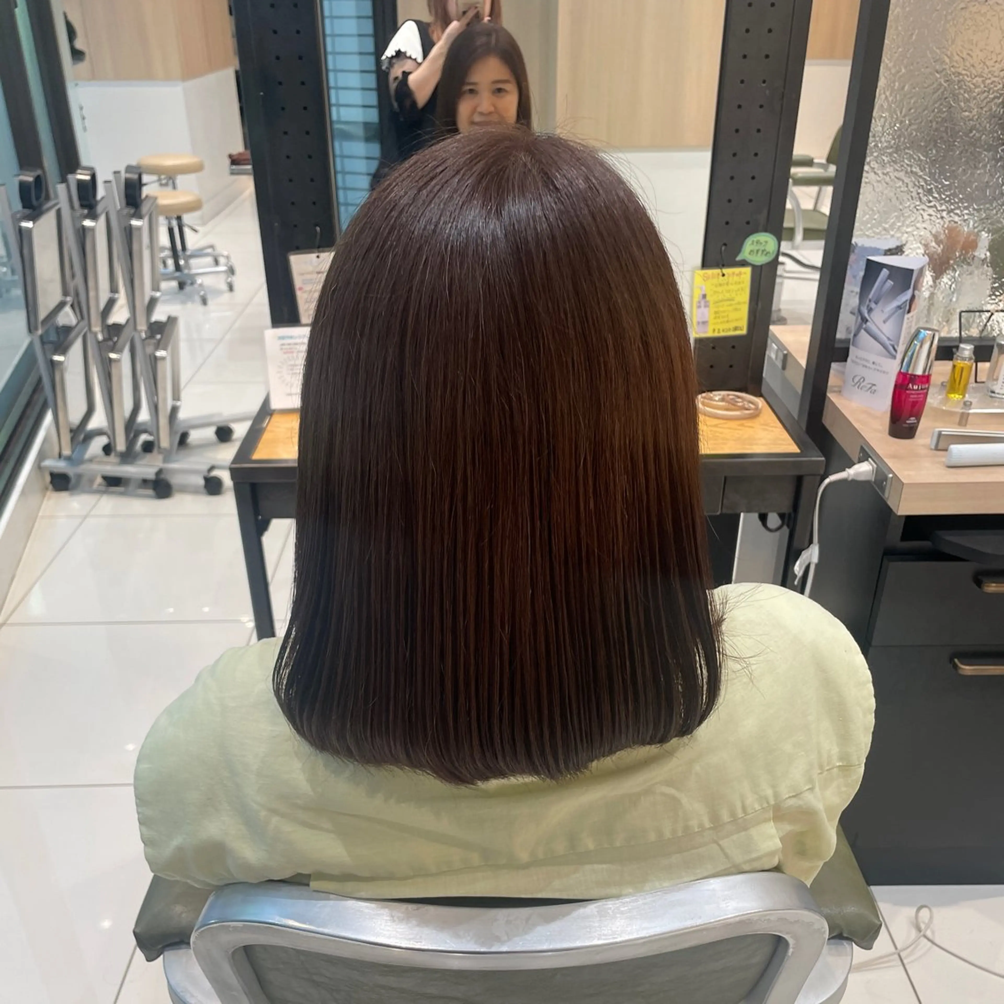 ❤︎カット＋リタッチカラー✨❤︎の写真