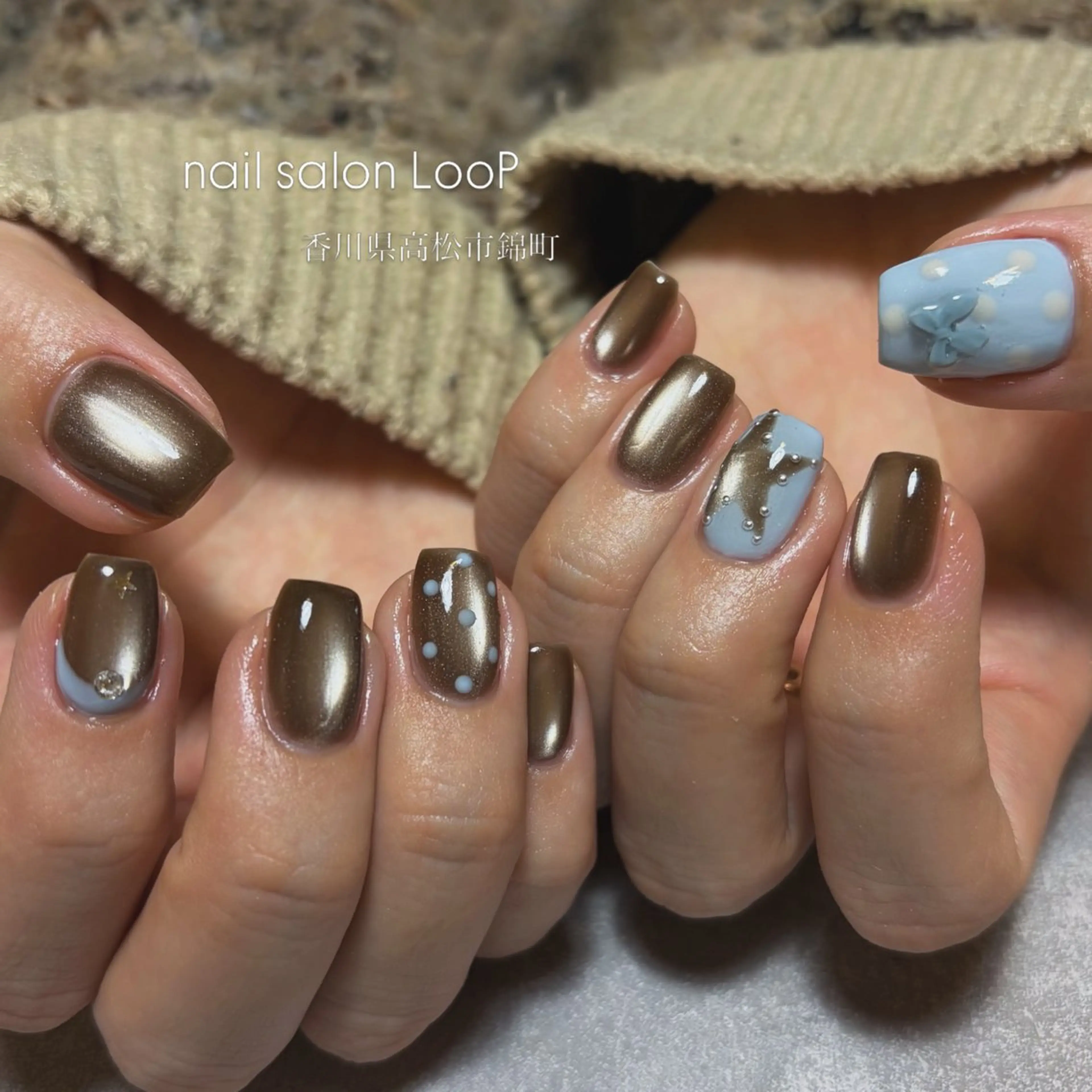 ネイル ハンドネイル LooP riho / nuanceのネイルデザイン
