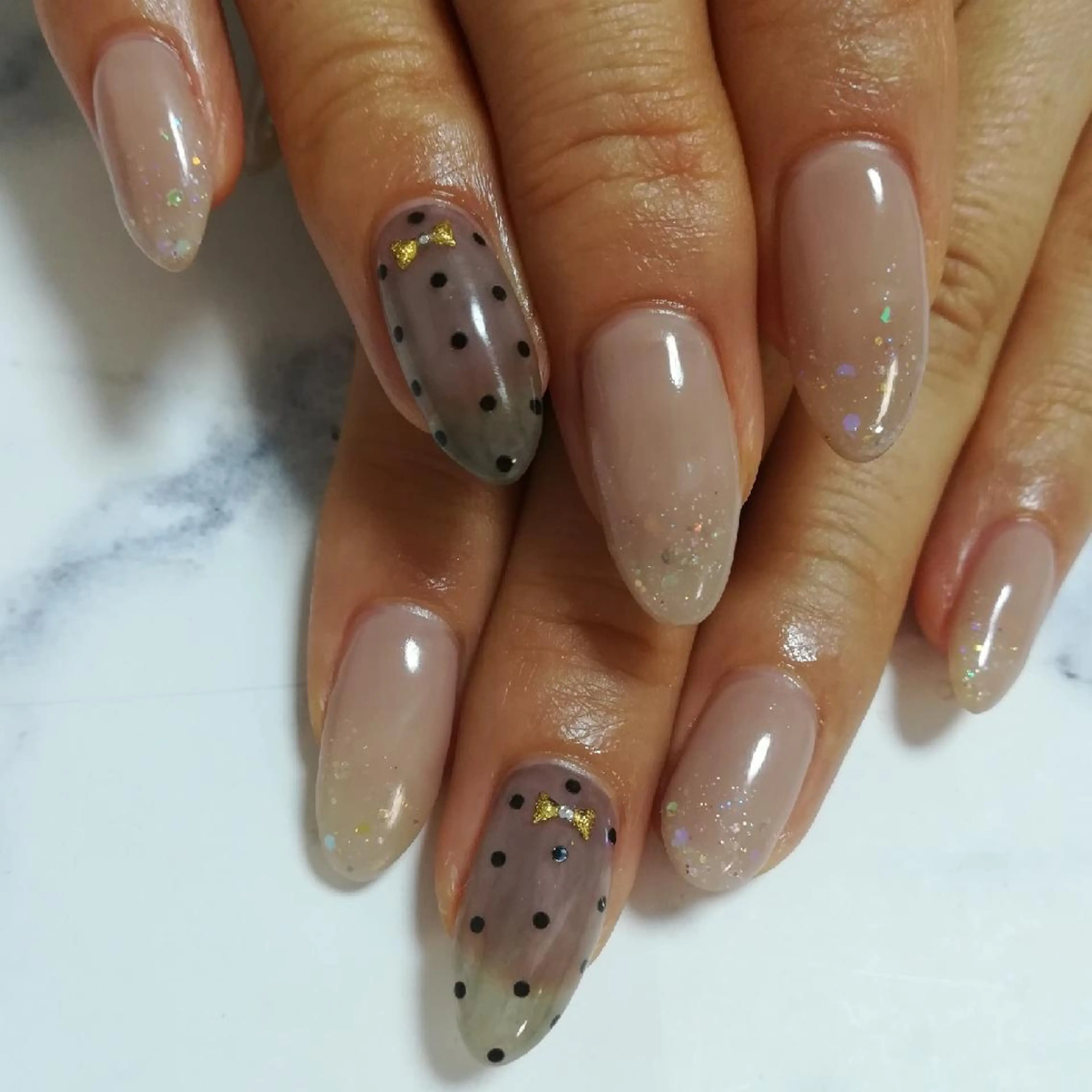 ネイル ドット ハンドネイル reve あやののネイルデザイン